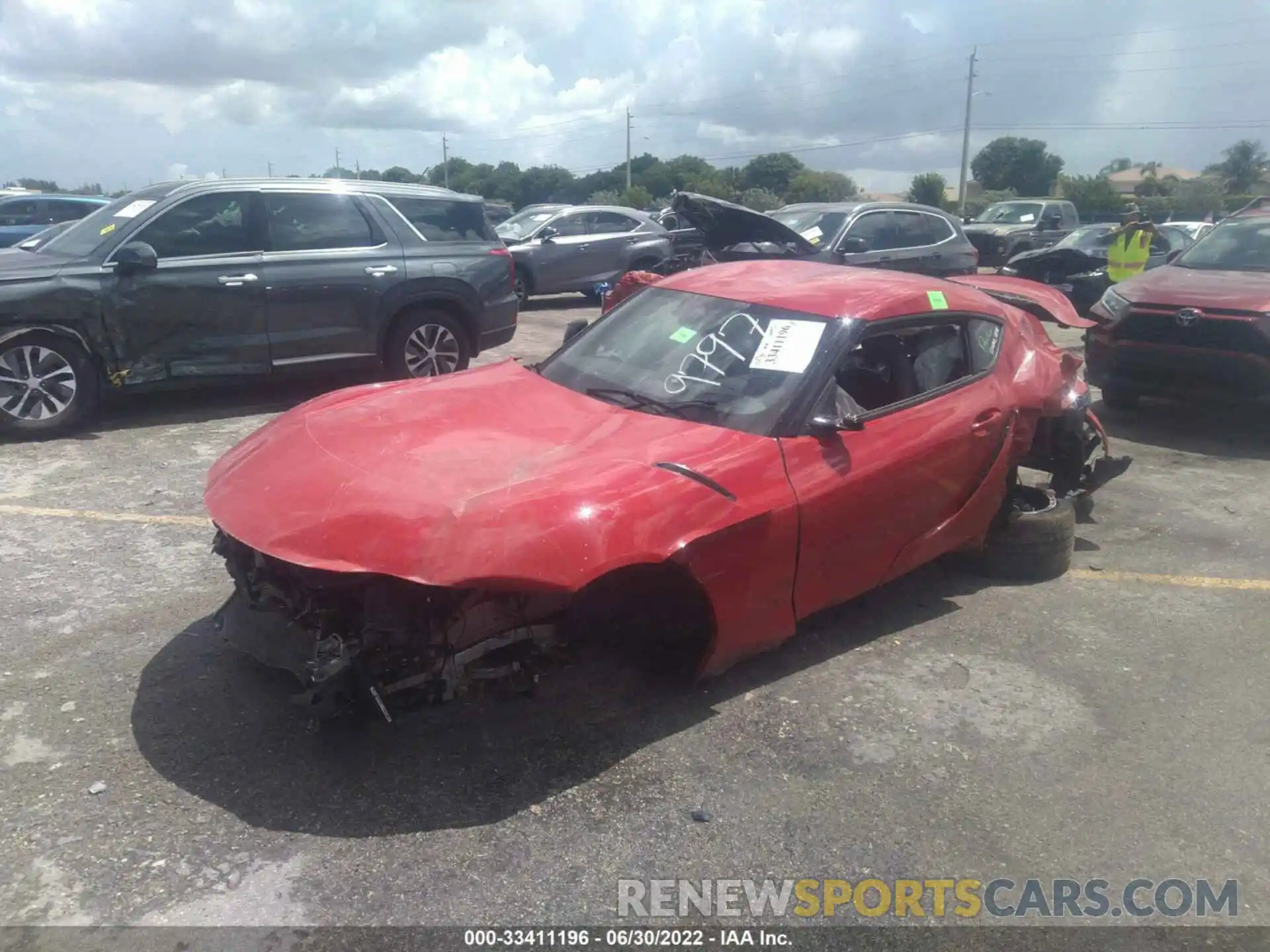 2 Photograph of a damaged car WZ1DB4C01LW029797 TOYOTA GR SUPRA 2020