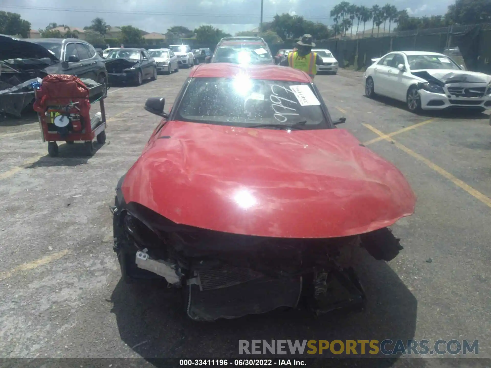 6 Photograph of a damaged car WZ1DB4C01LW029797 TOYOTA GR SUPRA 2020