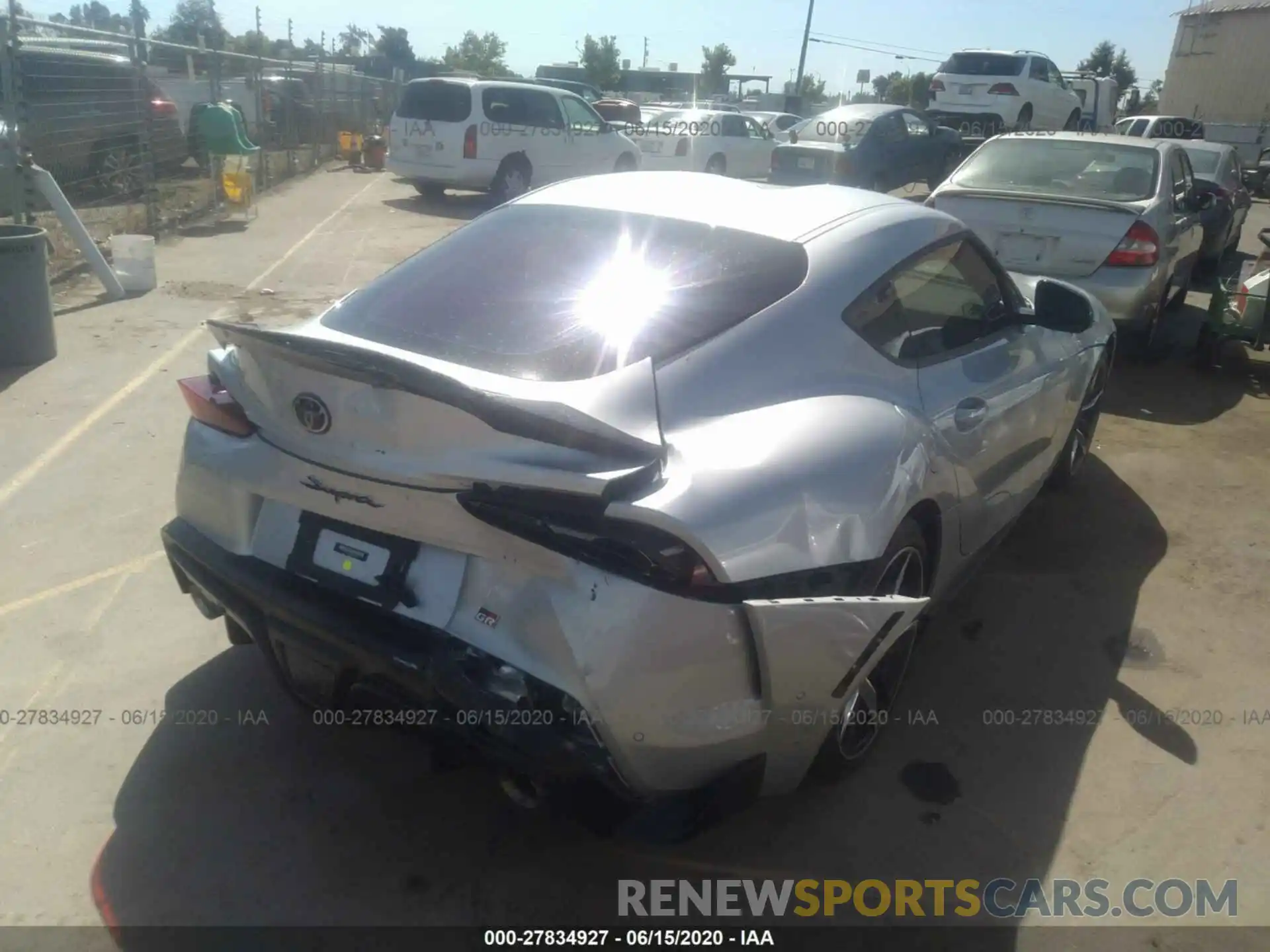 4 Photograph of a damaged car WZ1DB4C02LW025385 TOYOTA GR SUPRA 2020