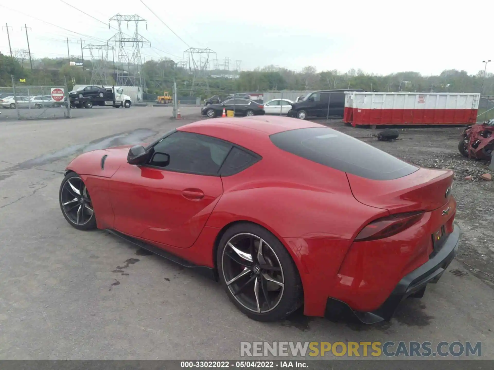 3 Photograph of a damaged car WZ1DB4C02LW026598 TOYOTA GR SUPRA 2020