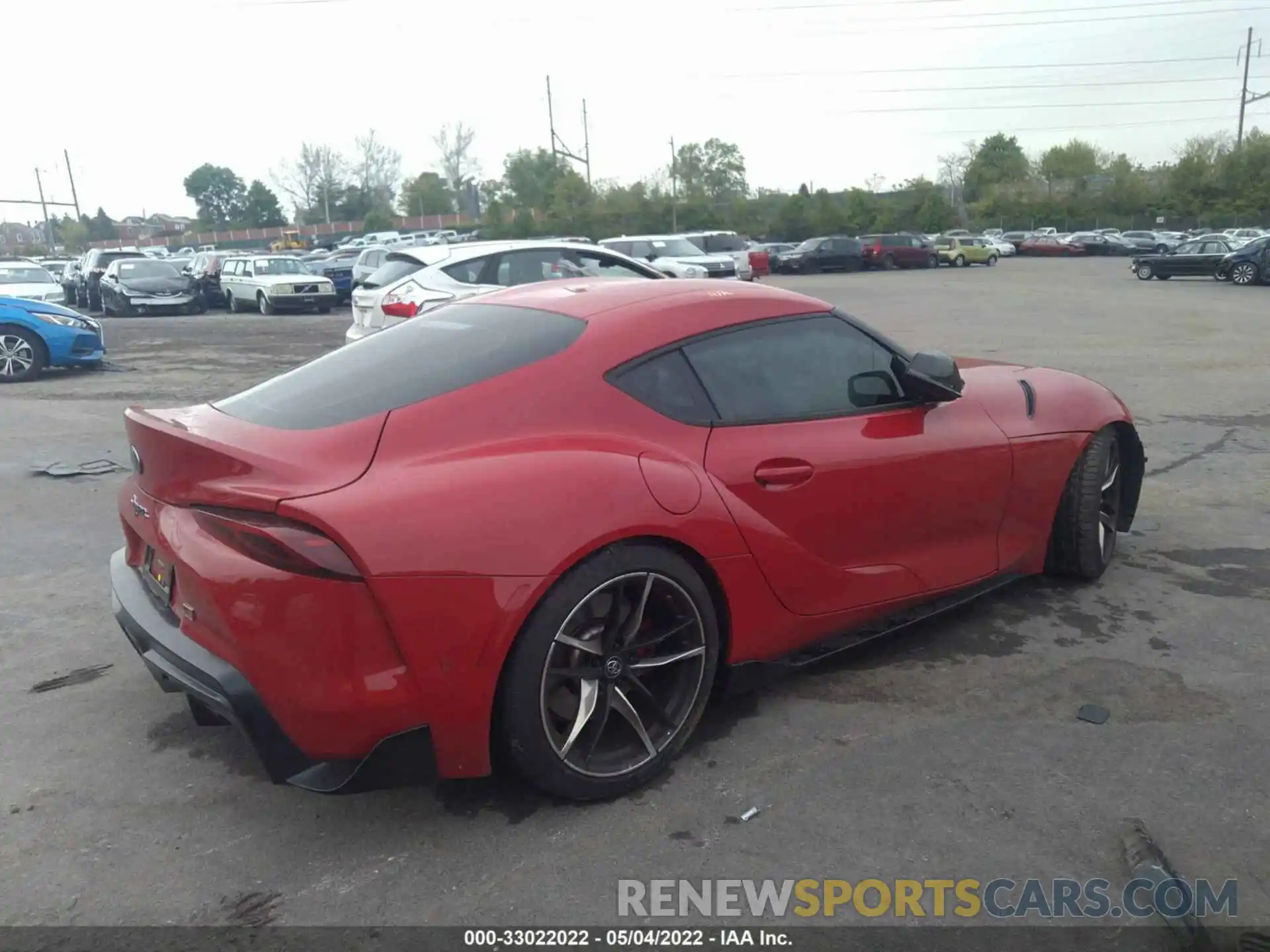 4 Photograph of a damaged car WZ1DB4C02LW026598 TOYOTA GR SUPRA 2020