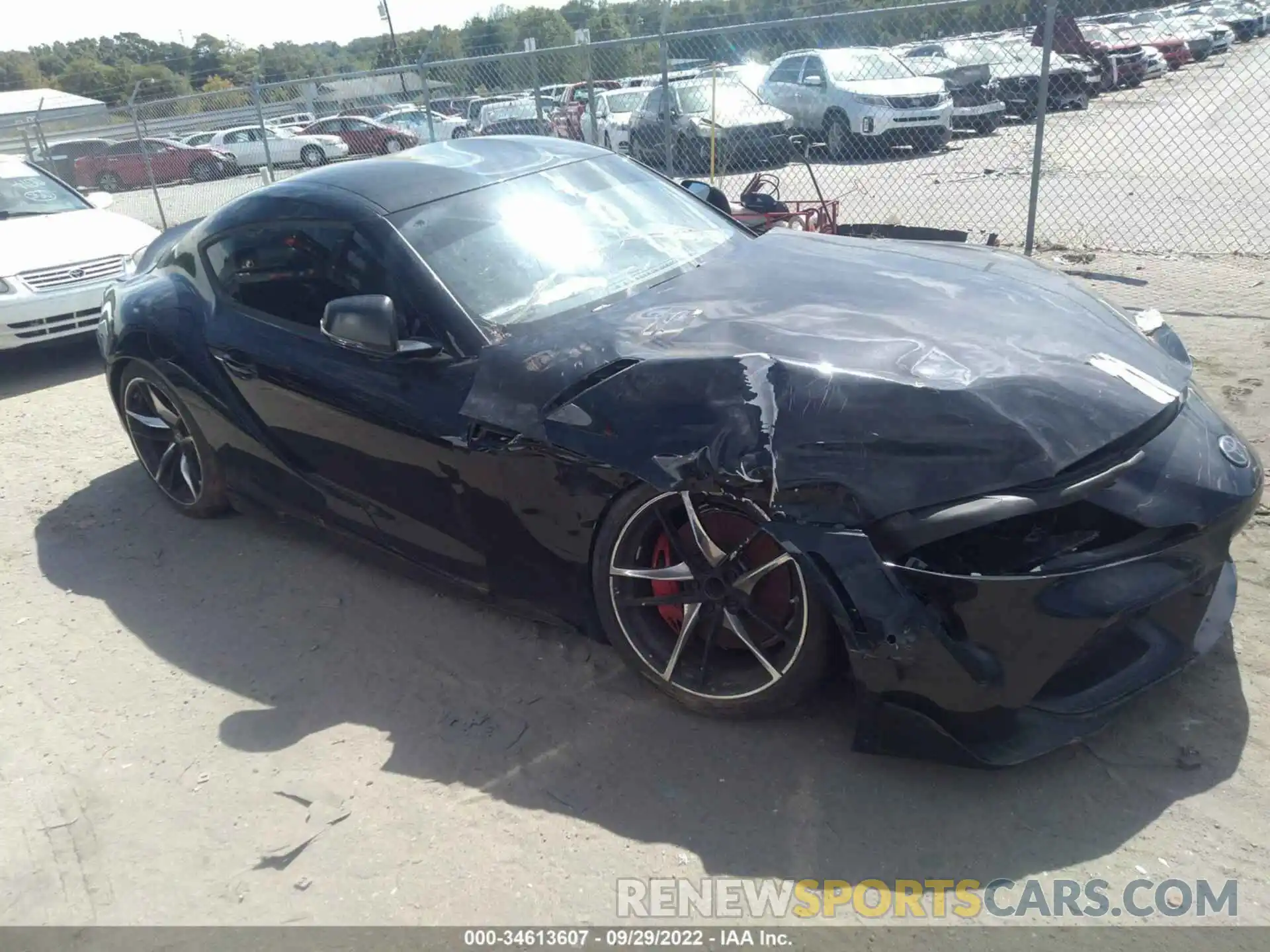 1 Photograph of a damaged car WZ1DB4C02LW028481 TOYOTA GR SUPRA 2020