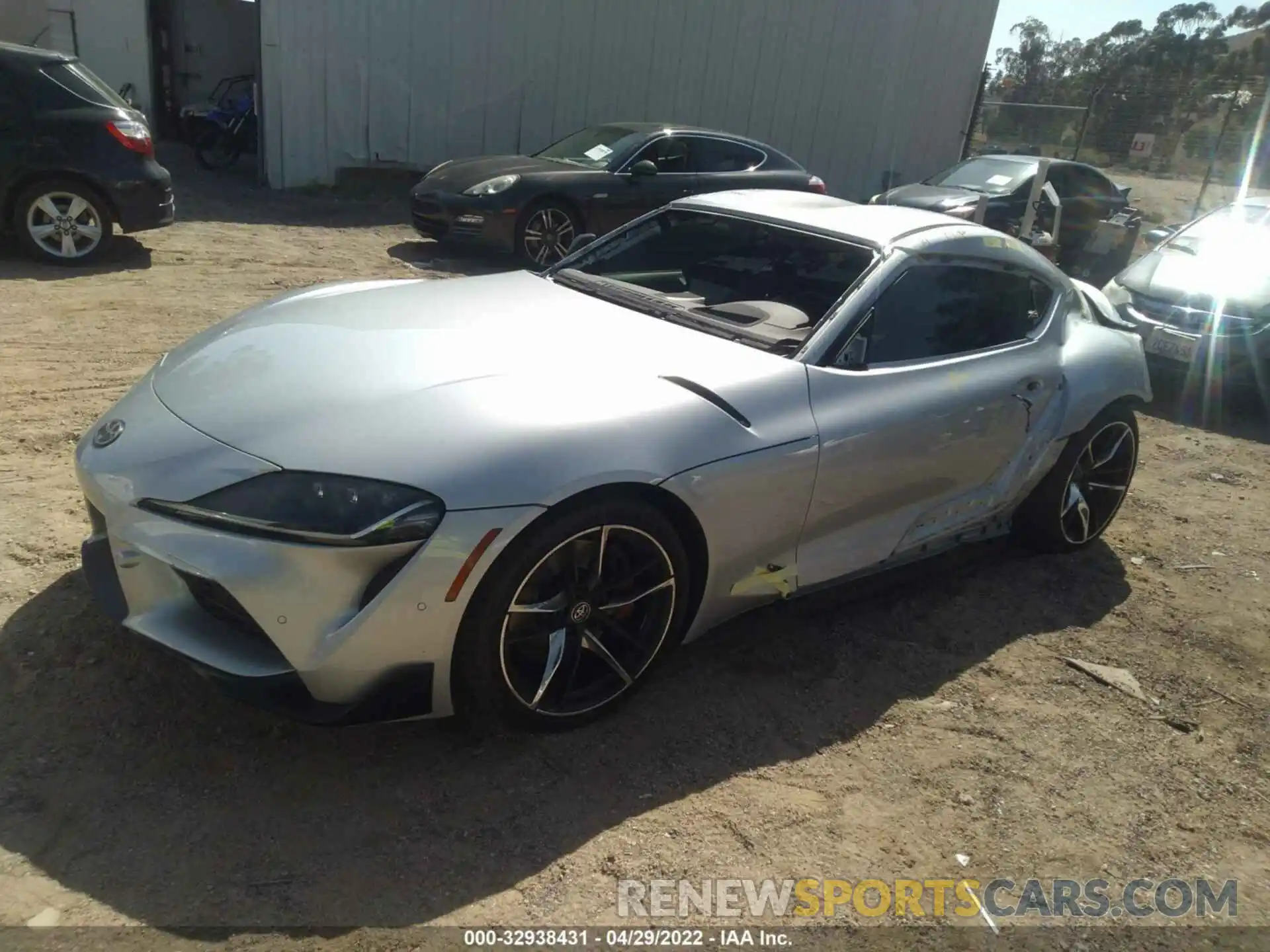 2 Photograph of a damaged car WZ1DB4C02LW028724 TOYOTA GR SUPRA 2020