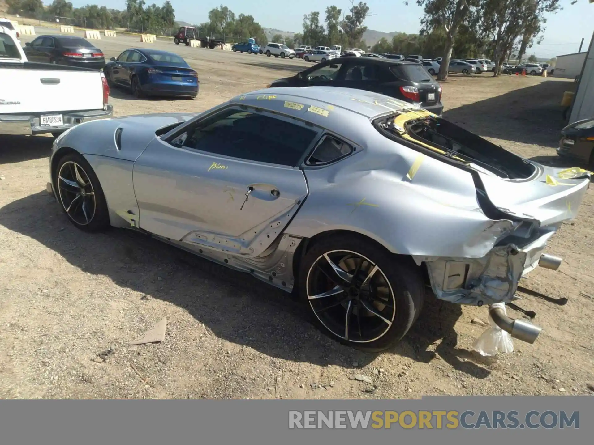 3 Photograph of a damaged car WZ1DB4C02LW028724 TOYOTA GR SUPRA 2020