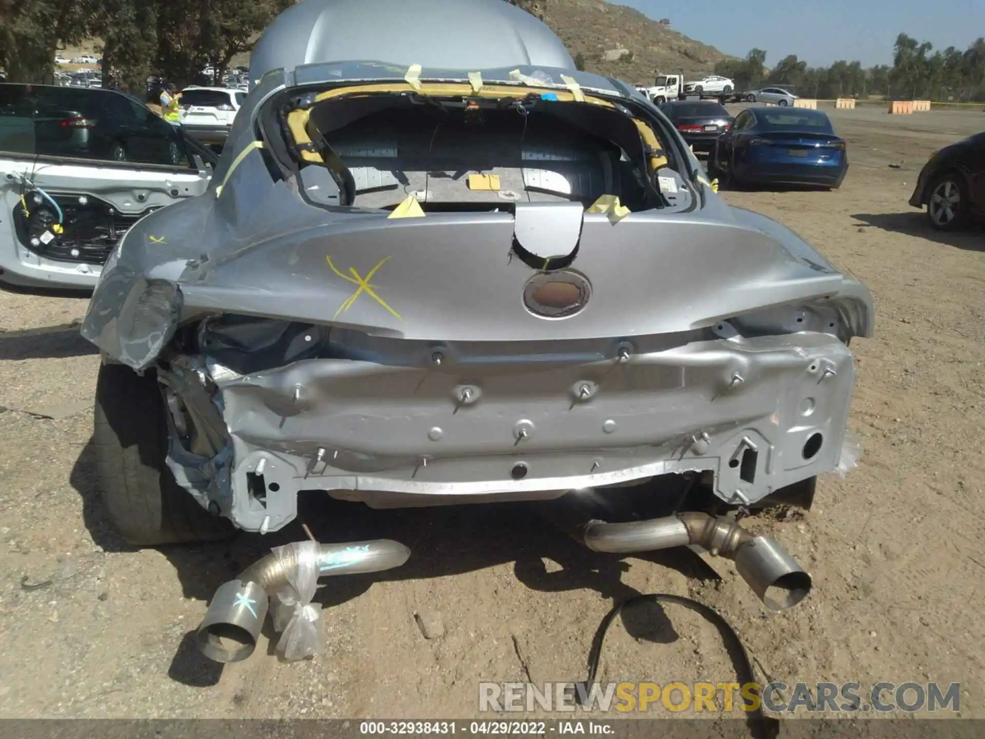 6 Photograph of a damaged car WZ1DB4C02LW028724 TOYOTA GR SUPRA 2020