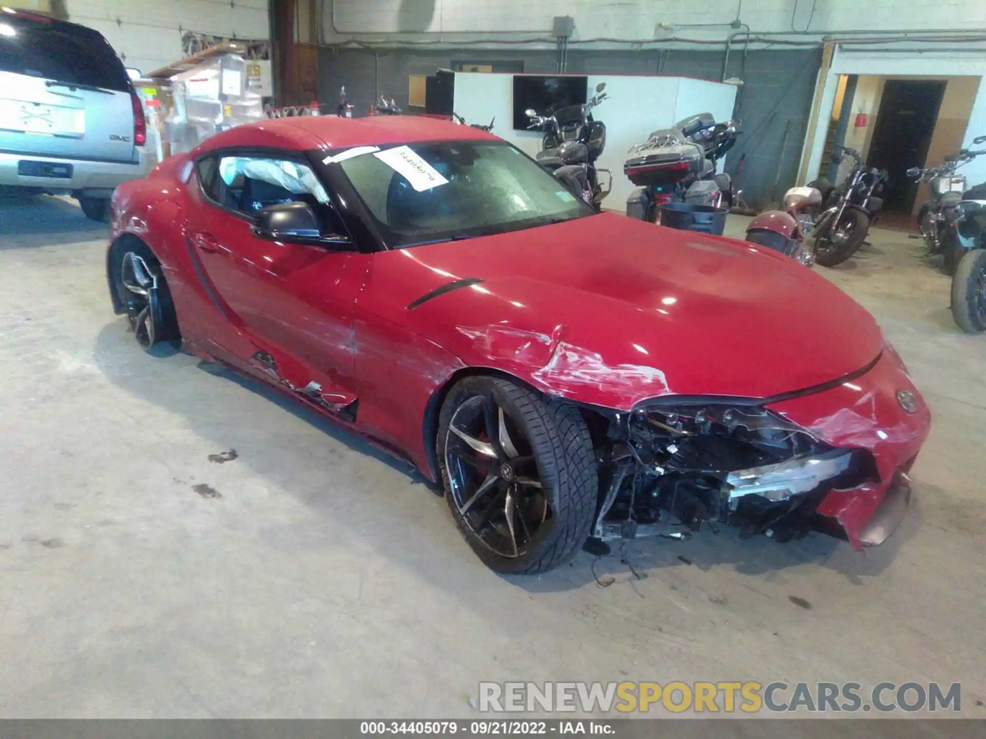 1 Photograph of a damaged car WZ1DB4C02LW029503 TOYOTA GR SUPRA 2020