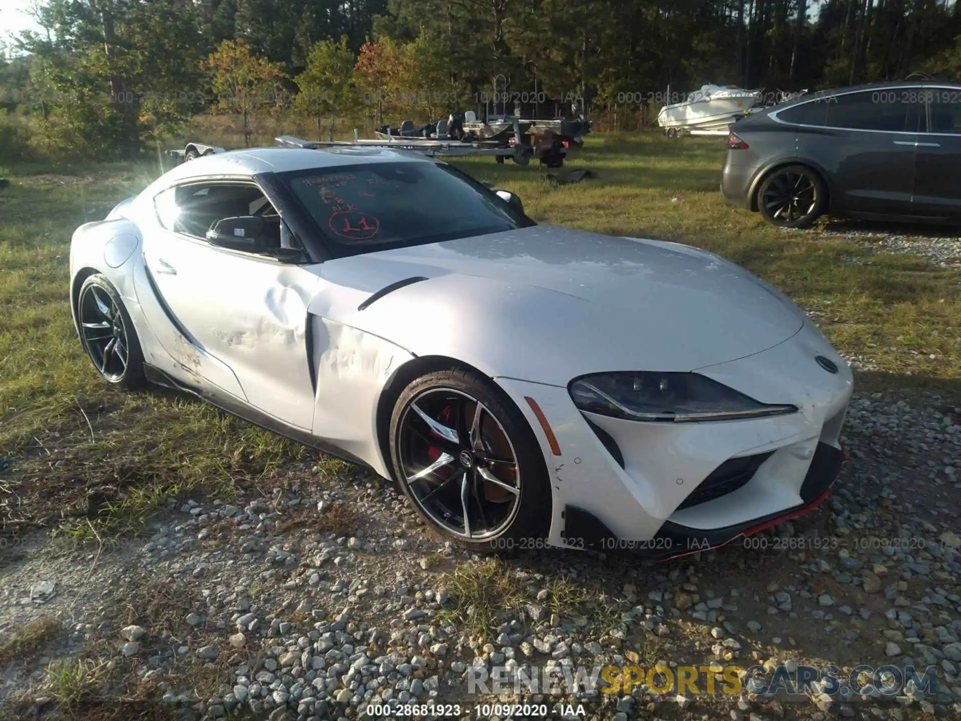 1 Photograph of a damaged car WZ1DB4C02LW030814 TOYOTA GR SUPRA 2020