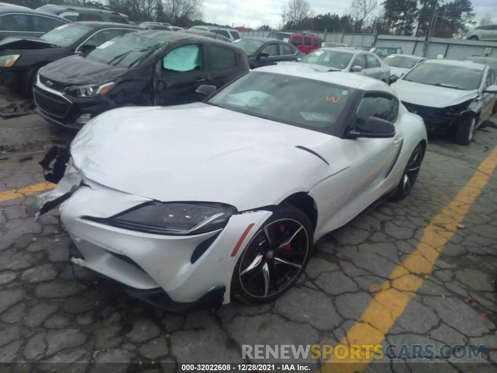 2 Photograph of a damaged car WZ1DB4C02LW032157 TOYOTA GR SUPRA 2020