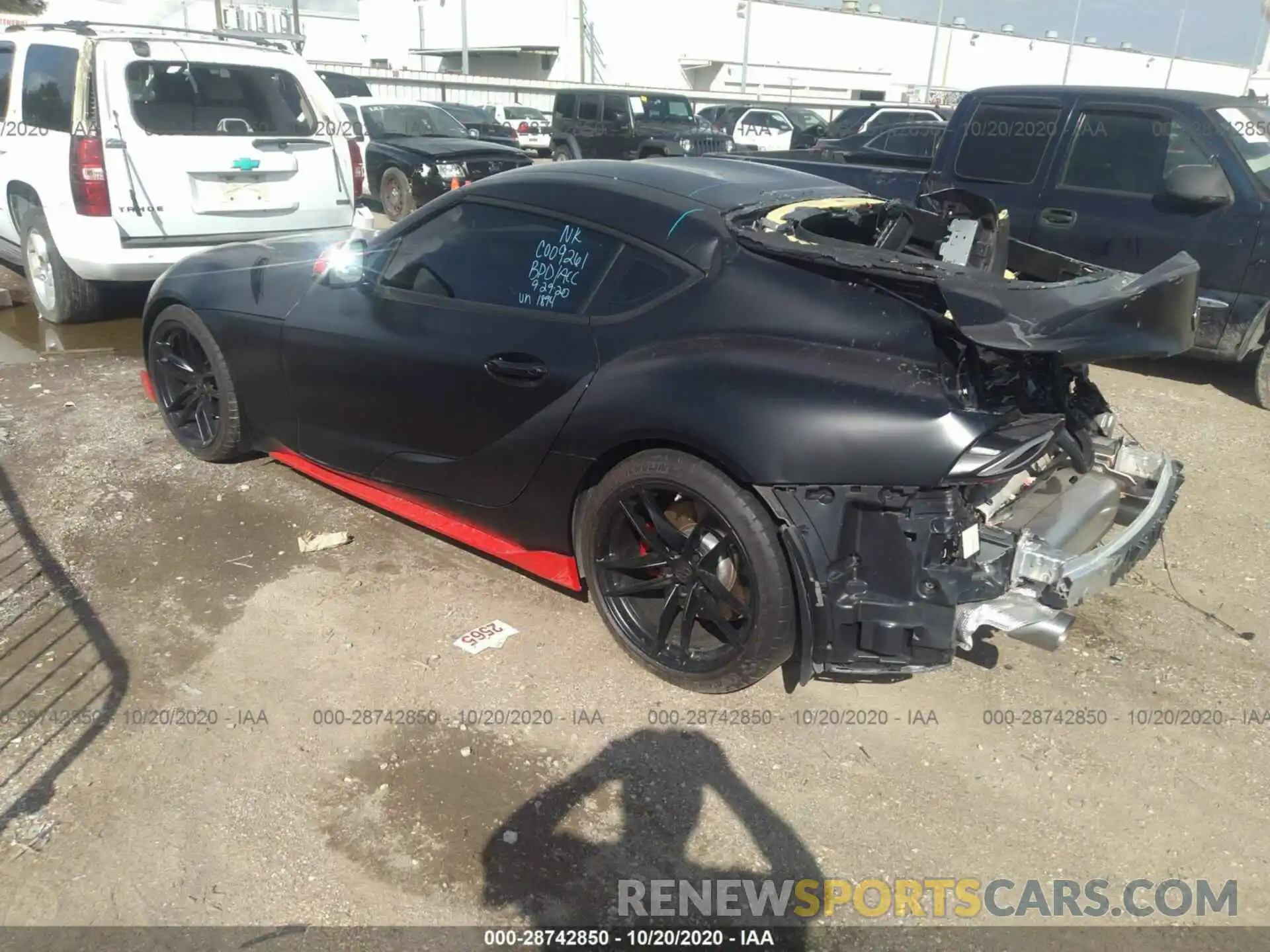 3 Photograph of a damaged car WZ1DB4C03LW021894 TOYOTA GR SUPRA 2020