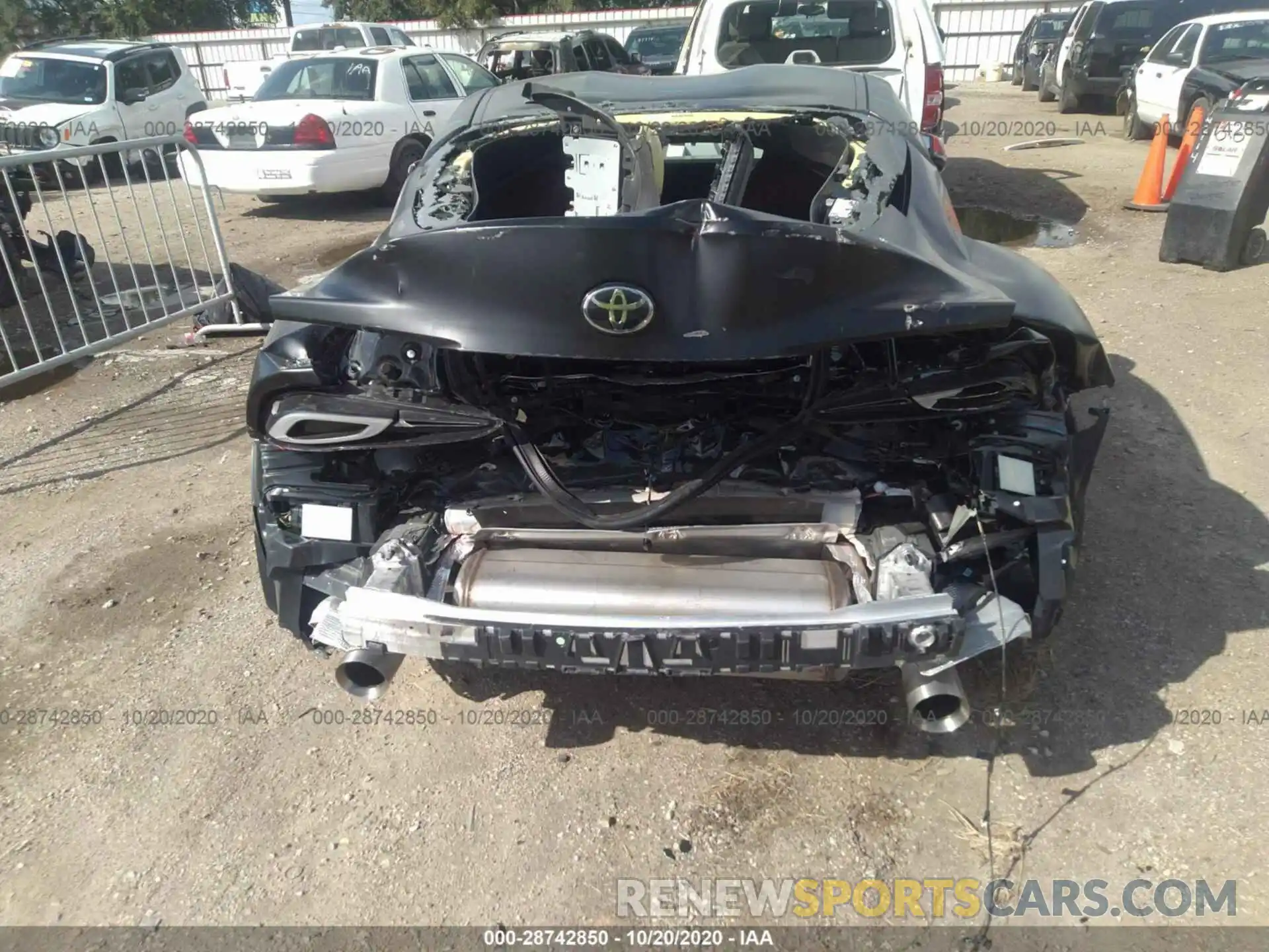 6 Photograph of a damaged car WZ1DB4C03LW021894 TOYOTA GR SUPRA 2020