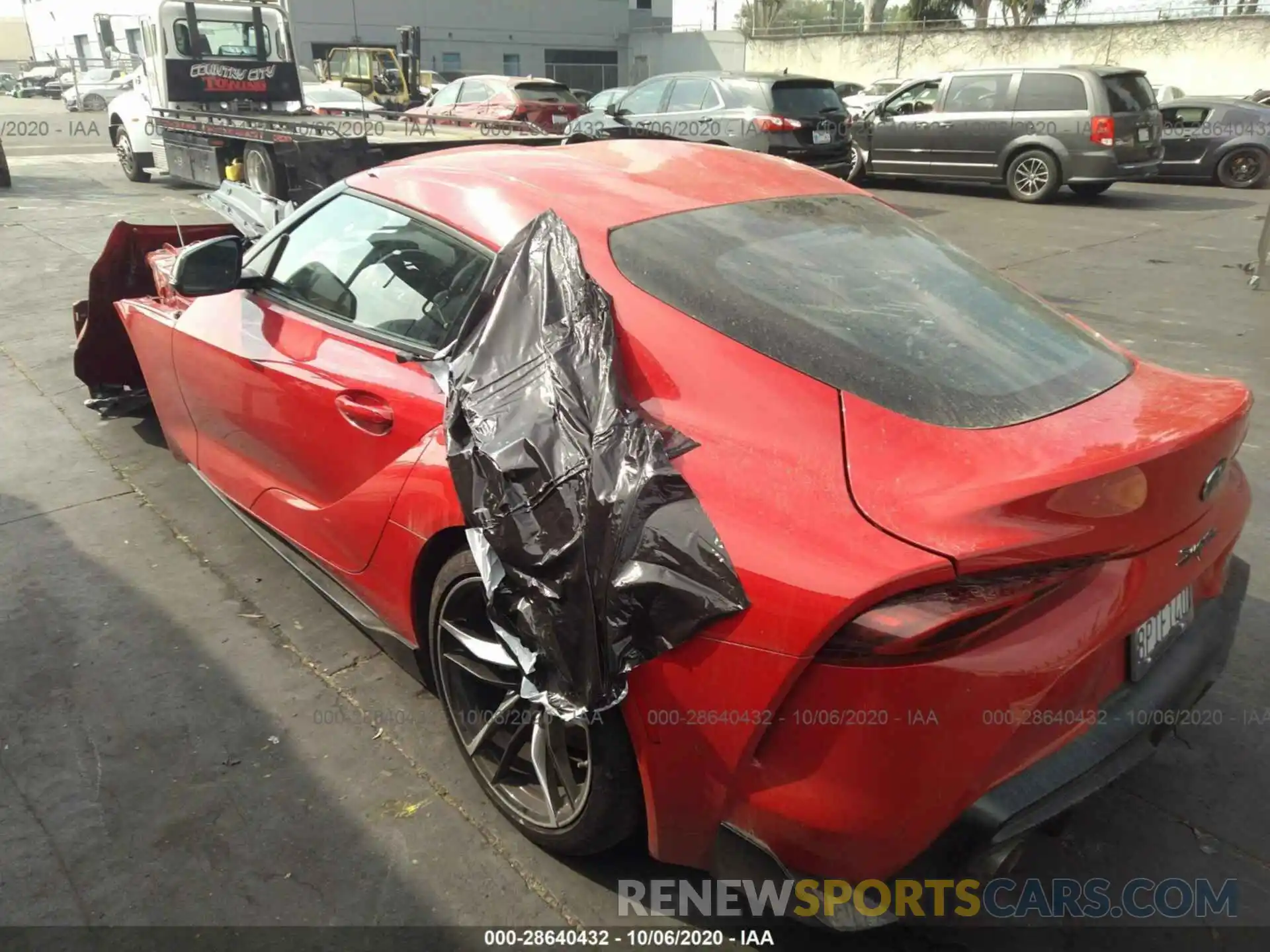 3 Photograph of a damaged car WZ1DB4C03LW024553 TOYOTA GR SUPRA 2020