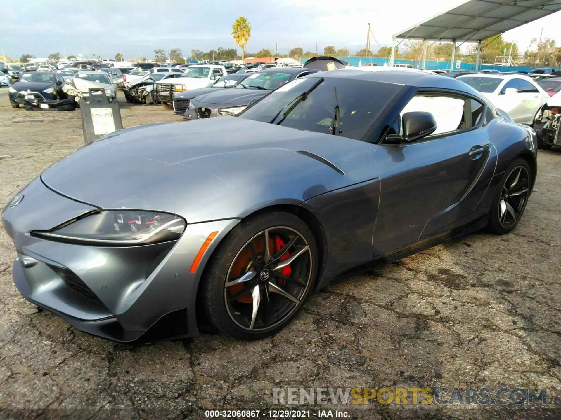 2 Photograph of a damaged car WZ1DB4C03LW028098 TOYOTA GR SUPRA 2020