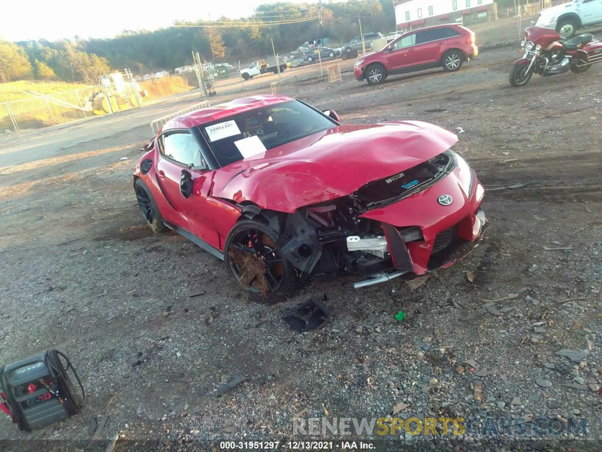 1 Photograph of a damaged car WZ1DB4C04LW023928 TOYOTA GR SUPRA 2020