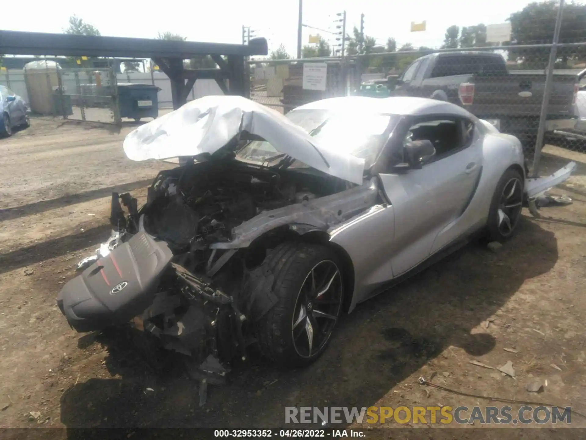 2 Photograph of a damaged car WZ1DB4C04LW025145 TOYOTA GR SUPRA 2020