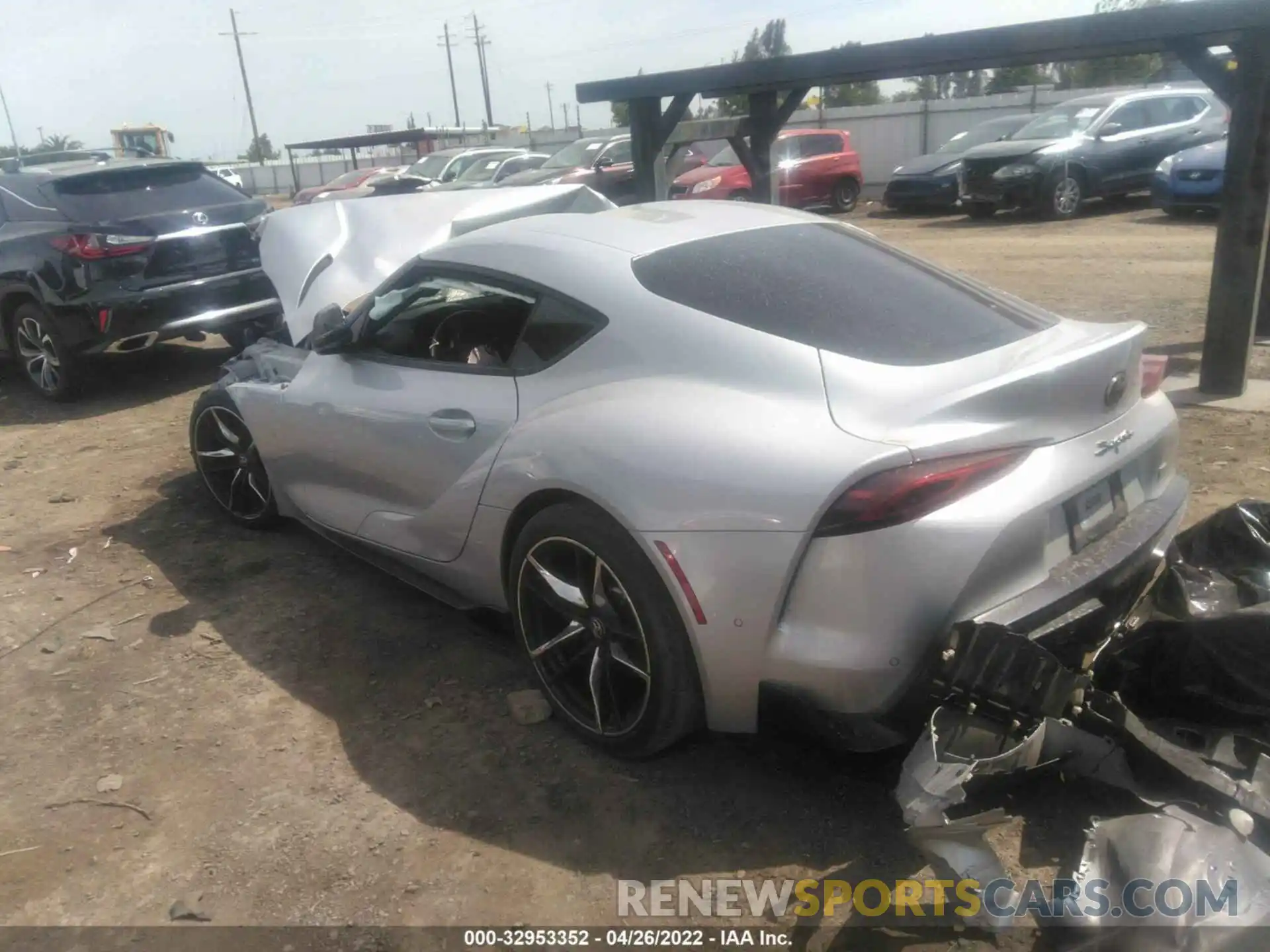 3 Photograph of a damaged car WZ1DB4C04LW025145 TOYOTA GR SUPRA 2020