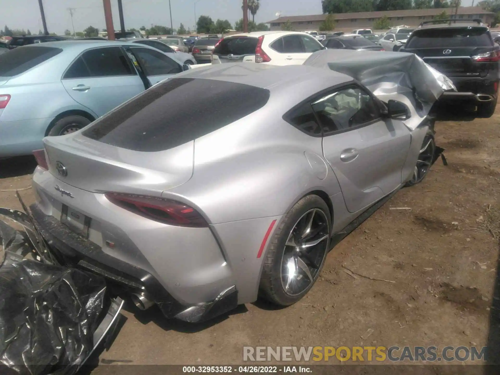 4 Photograph of a damaged car WZ1DB4C04LW025145 TOYOTA GR SUPRA 2020