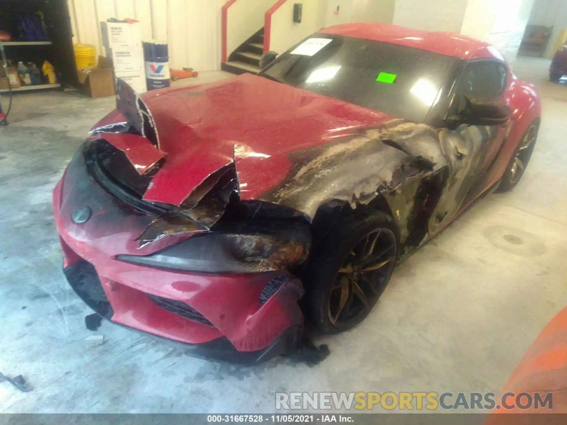 2 Photograph of a damaged car WZ1DB4C04LW026604 TOYOTA GR SUPRA 2020