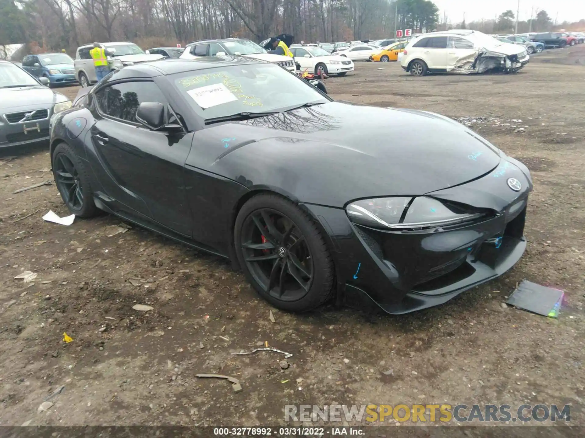 1 Photograph of a damaged car WZ1DB4C04LW027400 TOYOTA GR SUPRA 2020