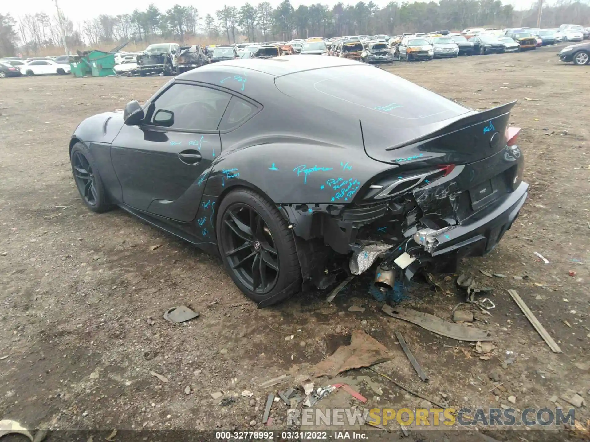 3 Photograph of a damaged car WZ1DB4C04LW027400 TOYOTA GR SUPRA 2020