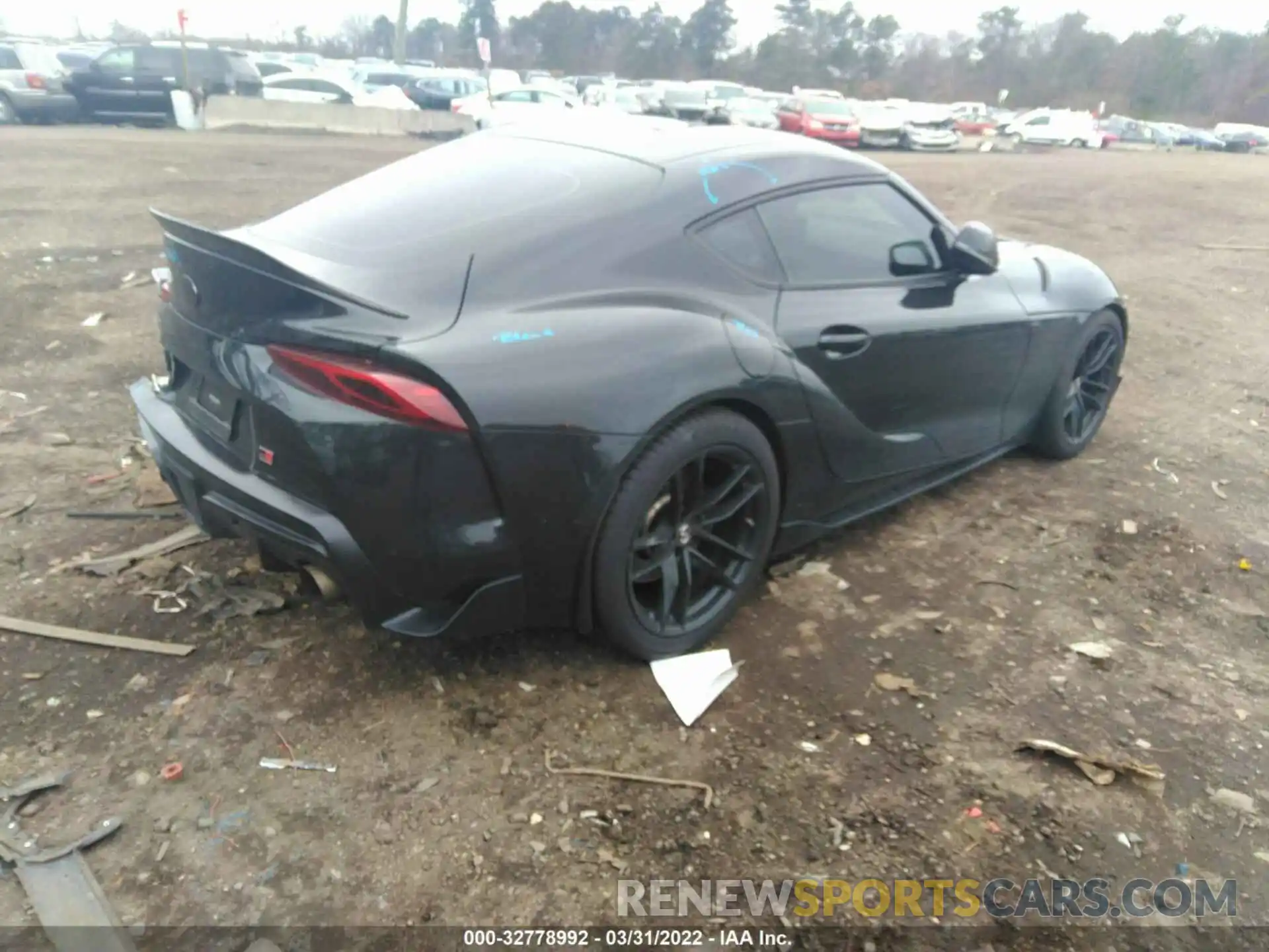 4 Photograph of a damaged car WZ1DB4C04LW027400 TOYOTA GR SUPRA 2020