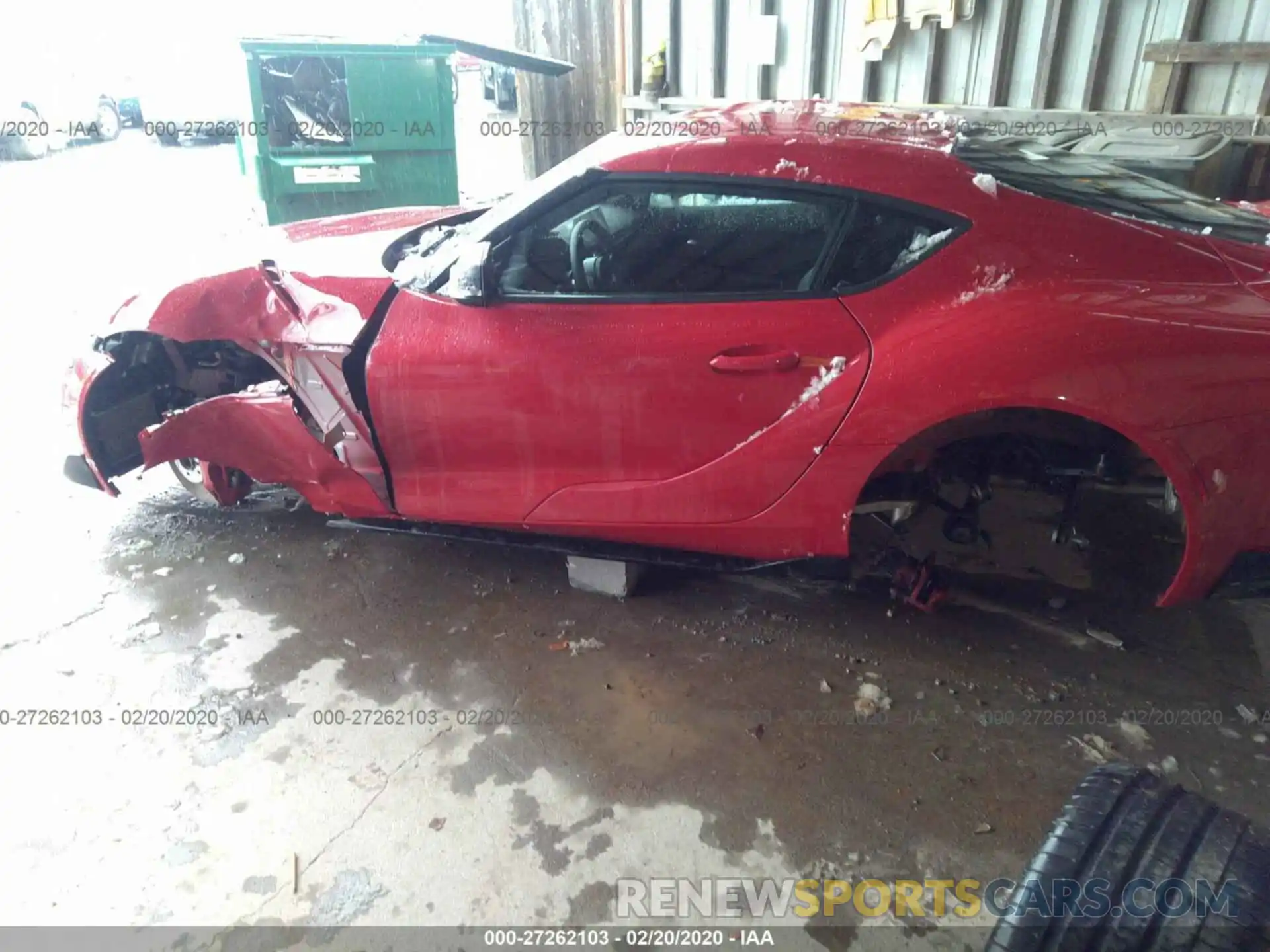 6 Photograph of a damaged car WZ1DB4C04LW030278 TOYOTA GR SUPRA 2020