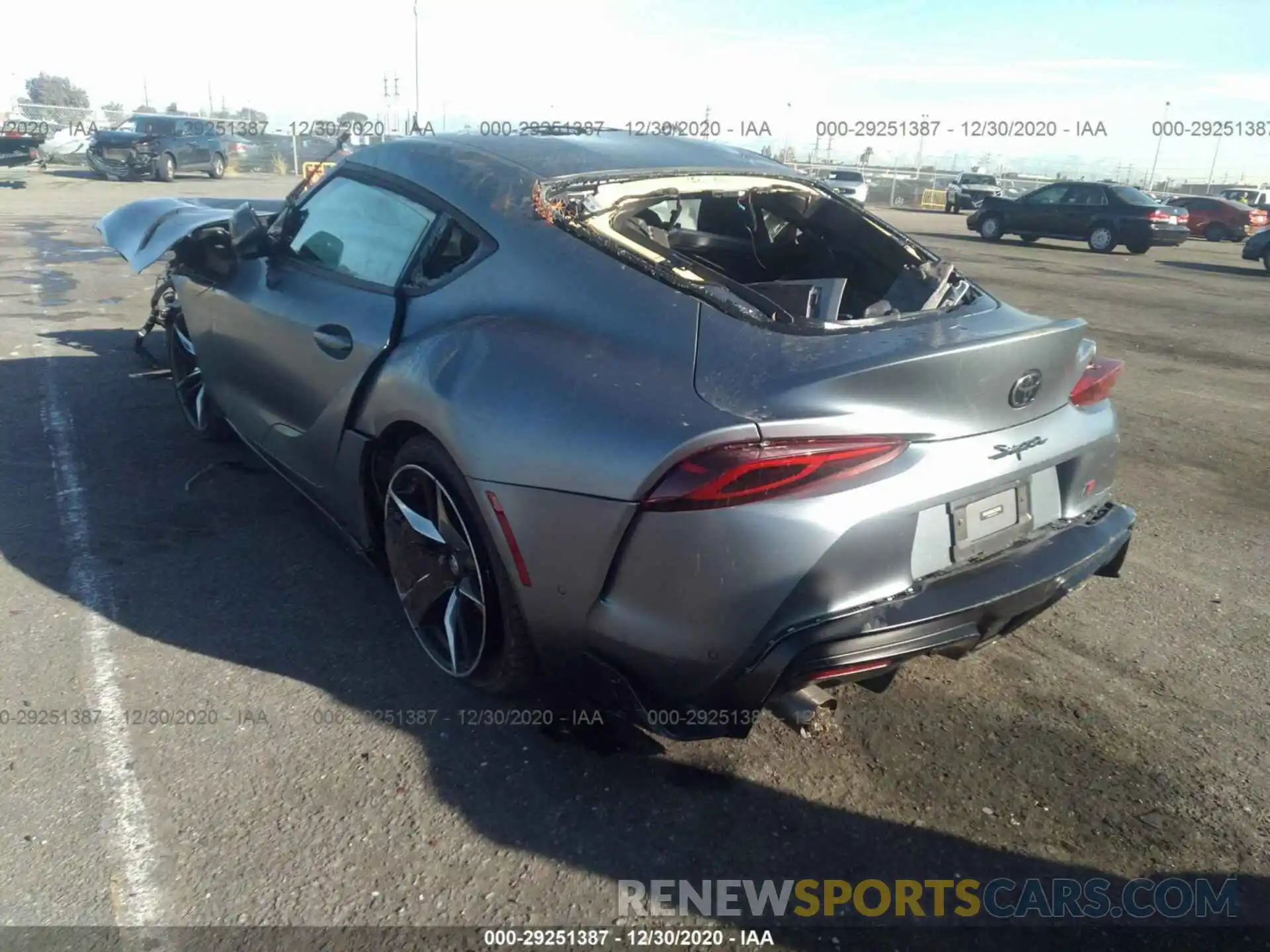 3 Photograph of a damaged car WZ1DB4C04LW032693 TOYOTA GR SUPRA 2020