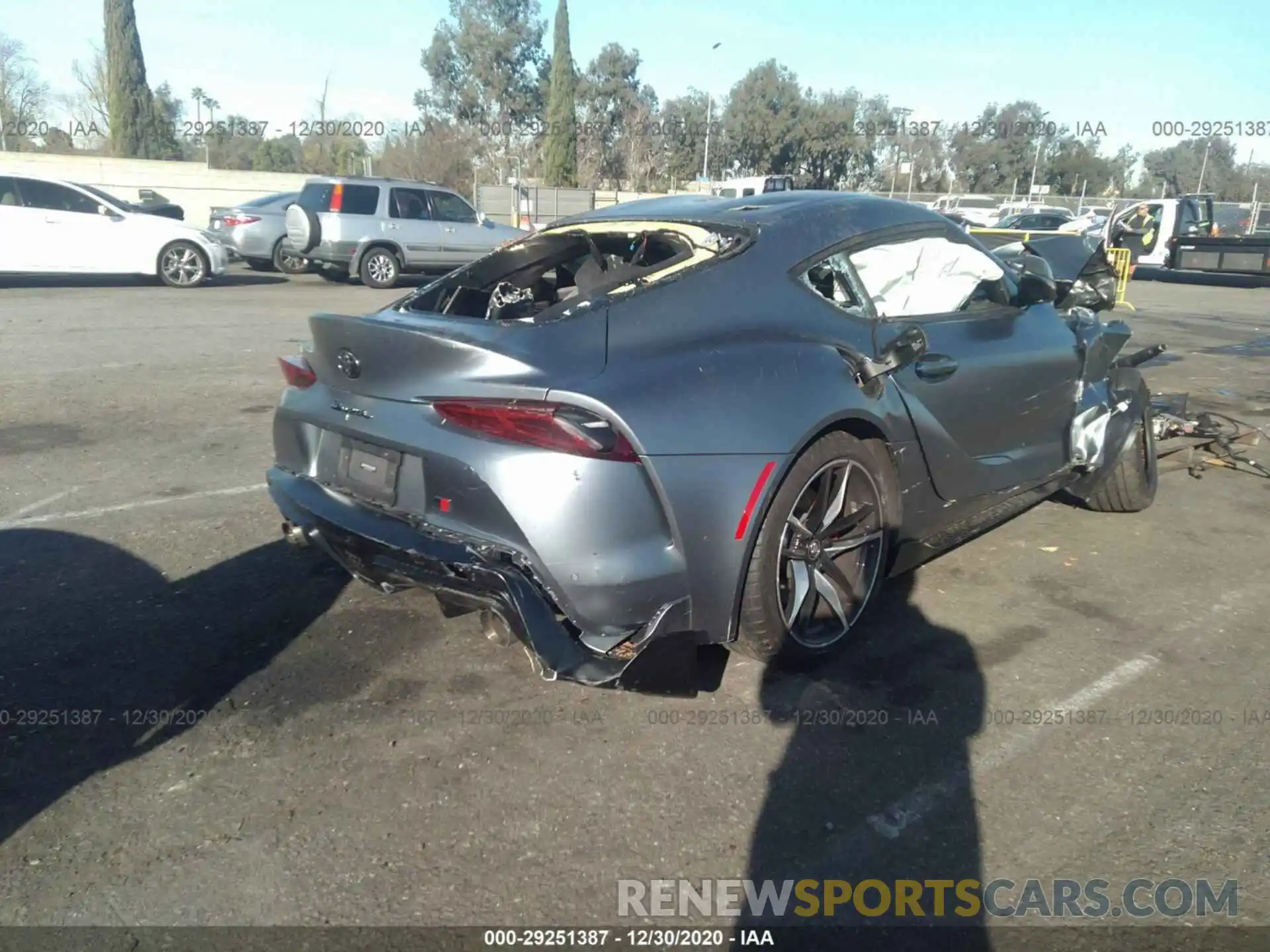 4 Photograph of a damaged car WZ1DB4C04LW032693 TOYOTA GR SUPRA 2020