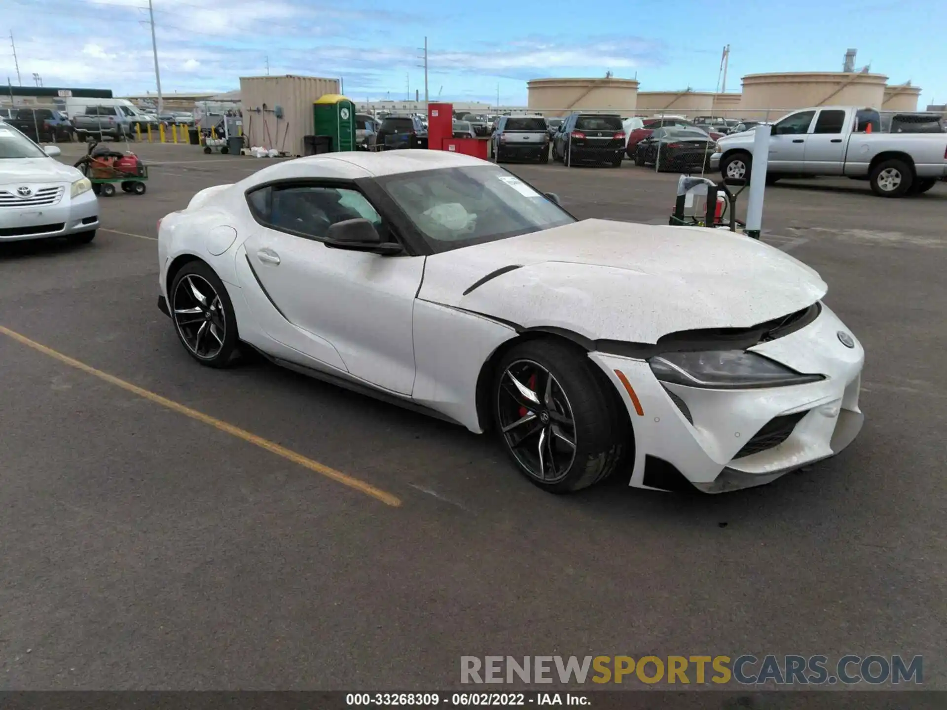 1 Photograph of a damaged car WZ1DB4C04LW033357 TOYOTA GR SUPRA 2020