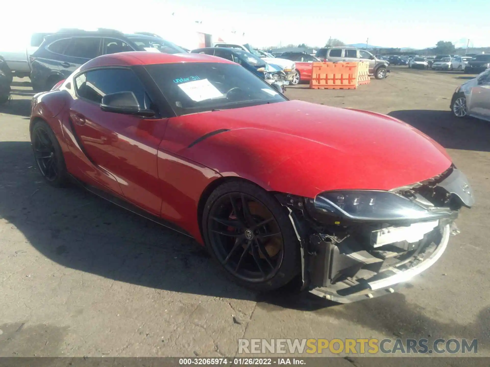 1 Photograph of a damaged car WZ1DB4C06LW020304 TOYOTA GR SUPRA 2020