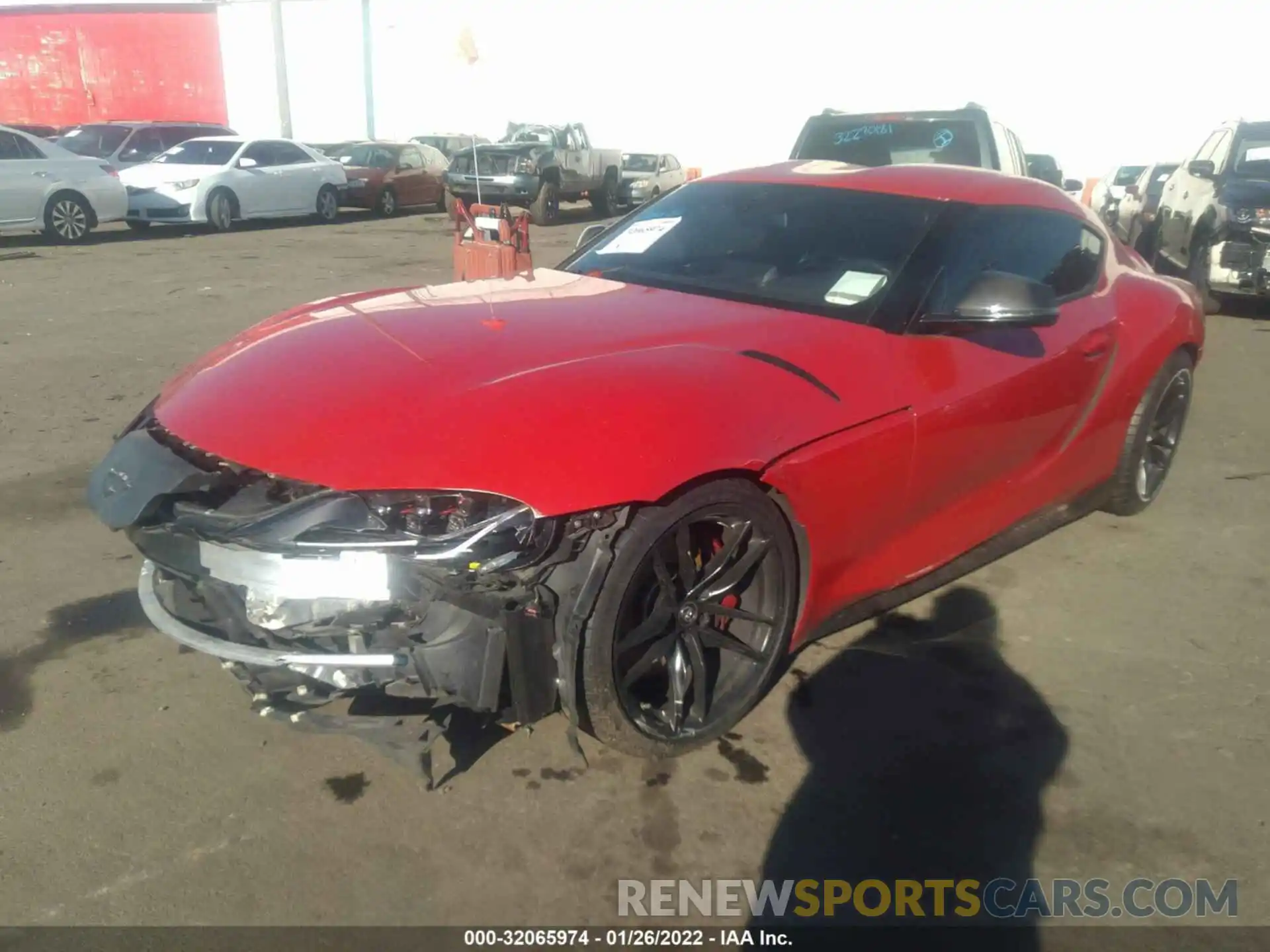 2 Photograph of a damaged car WZ1DB4C06LW020304 TOYOTA GR SUPRA 2020