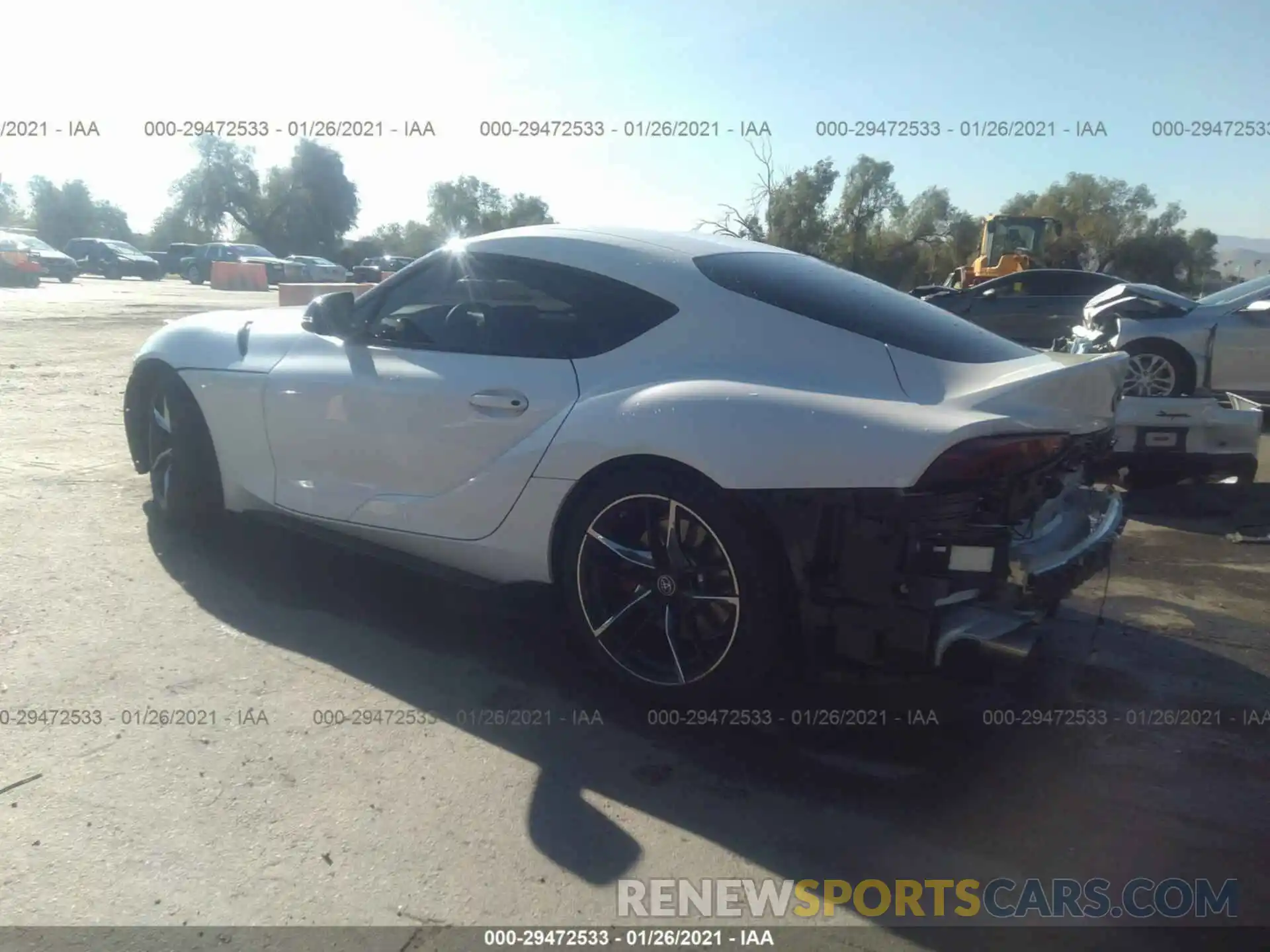 3 Photograph of a damaged car WZ1DB4C07LW023325 TOYOTA GR SUPRA 2020