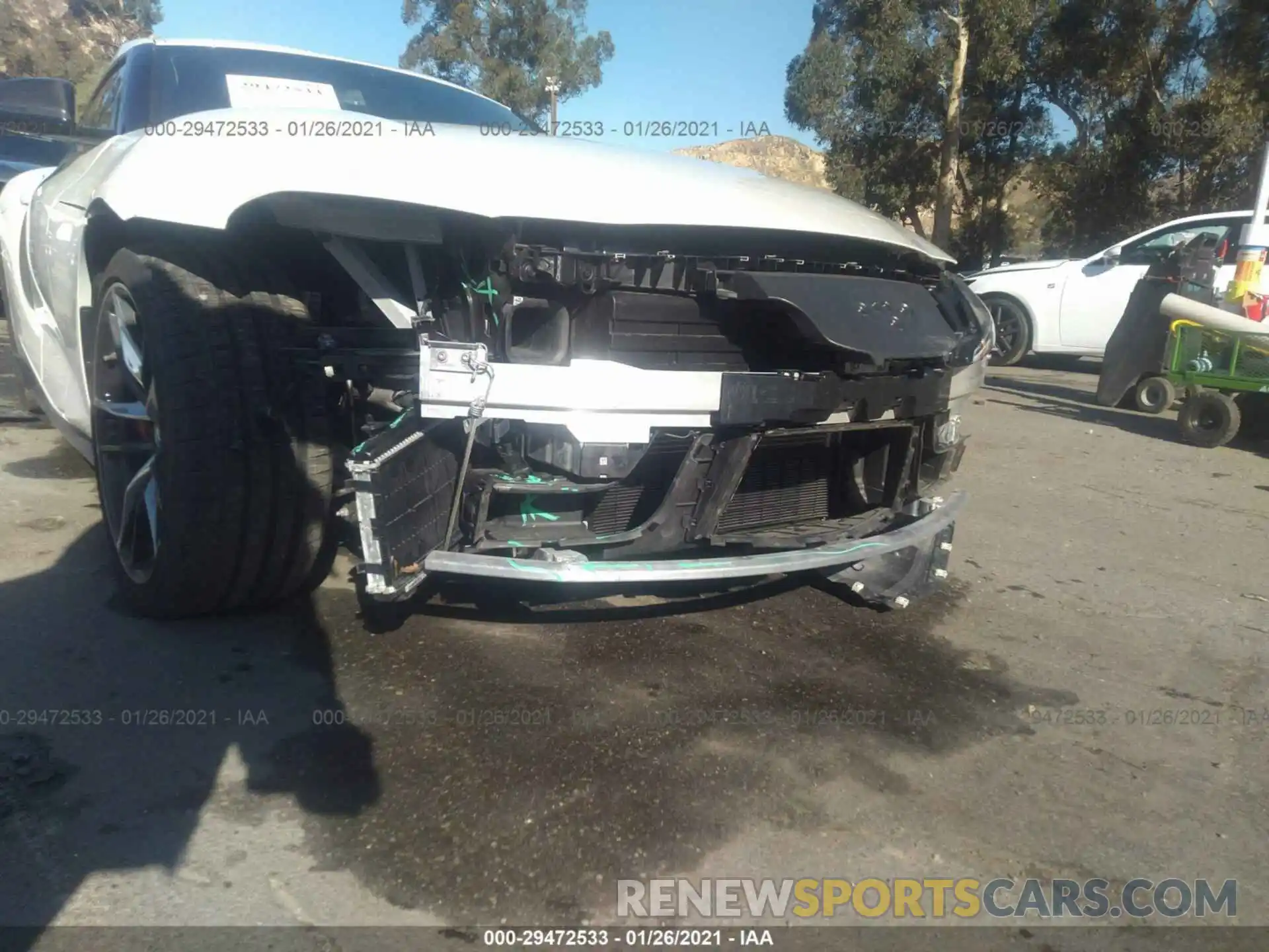 6 Photograph of a damaged car WZ1DB4C07LW023325 TOYOTA GR SUPRA 2020