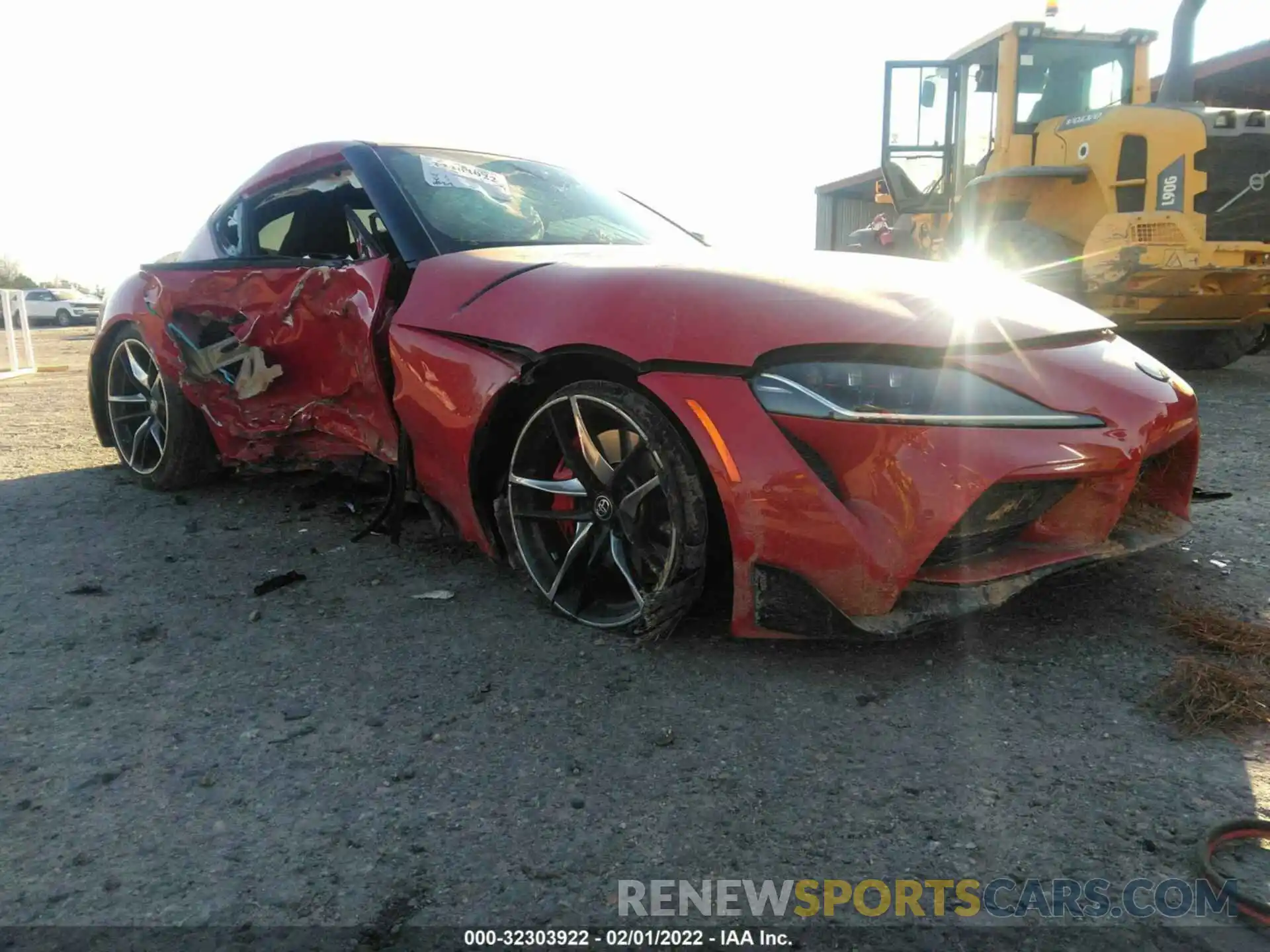 1 Photograph of a damaged car WZ1DB4C08LW027786 TOYOTA GR SUPRA 2020