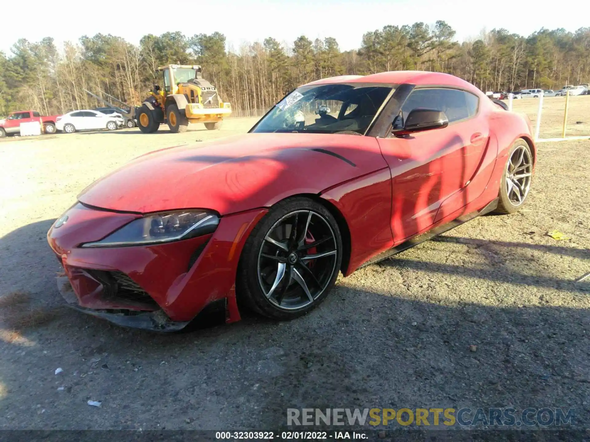 2 Photograph of a damaged car WZ1DB4C08LW027786 TOYOTA GR SUPRA 2020