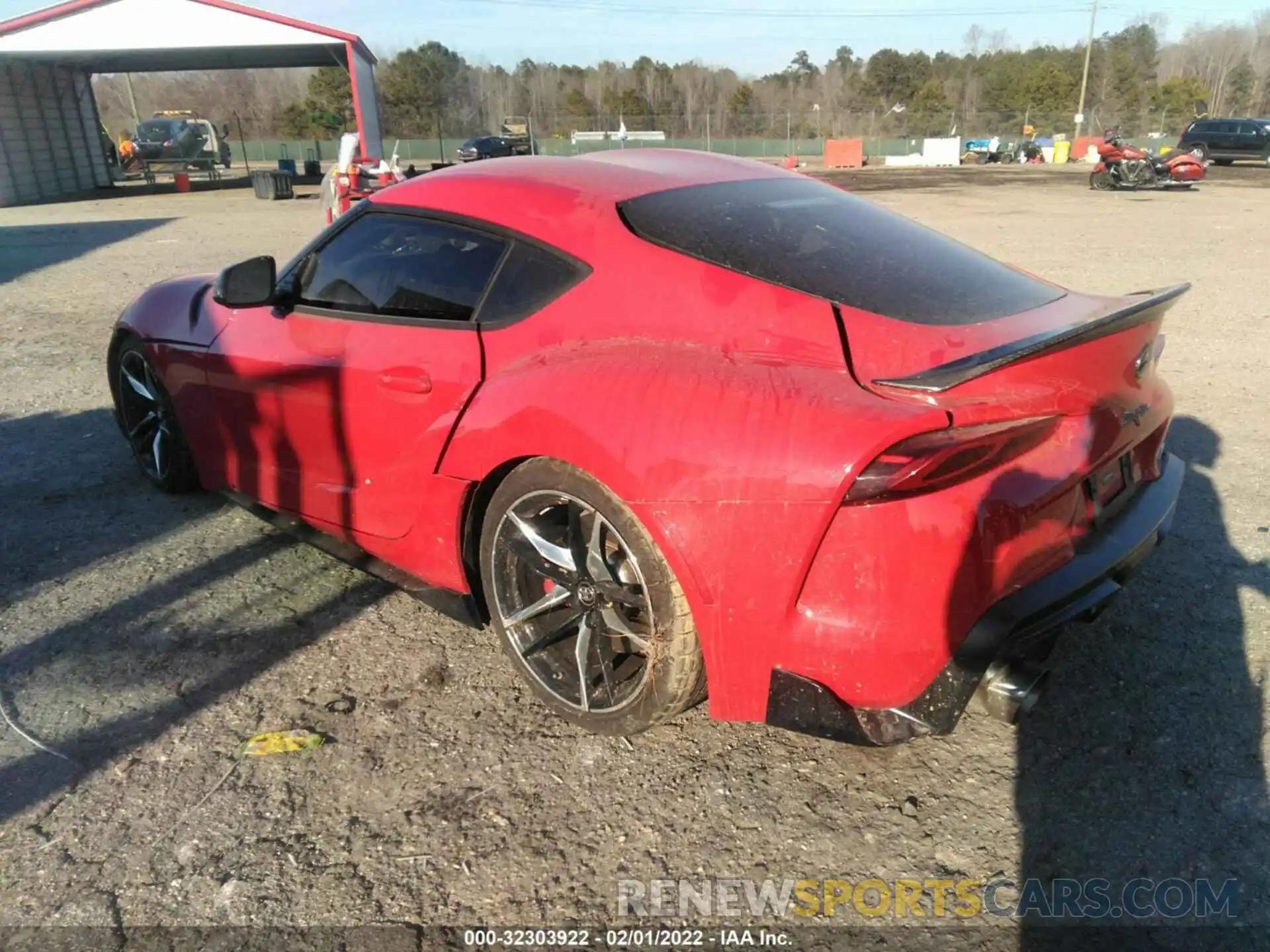 3 Photograph of a damaged car WZ1DB4C08LW027786 TOYOTA GR SUPRA 2020