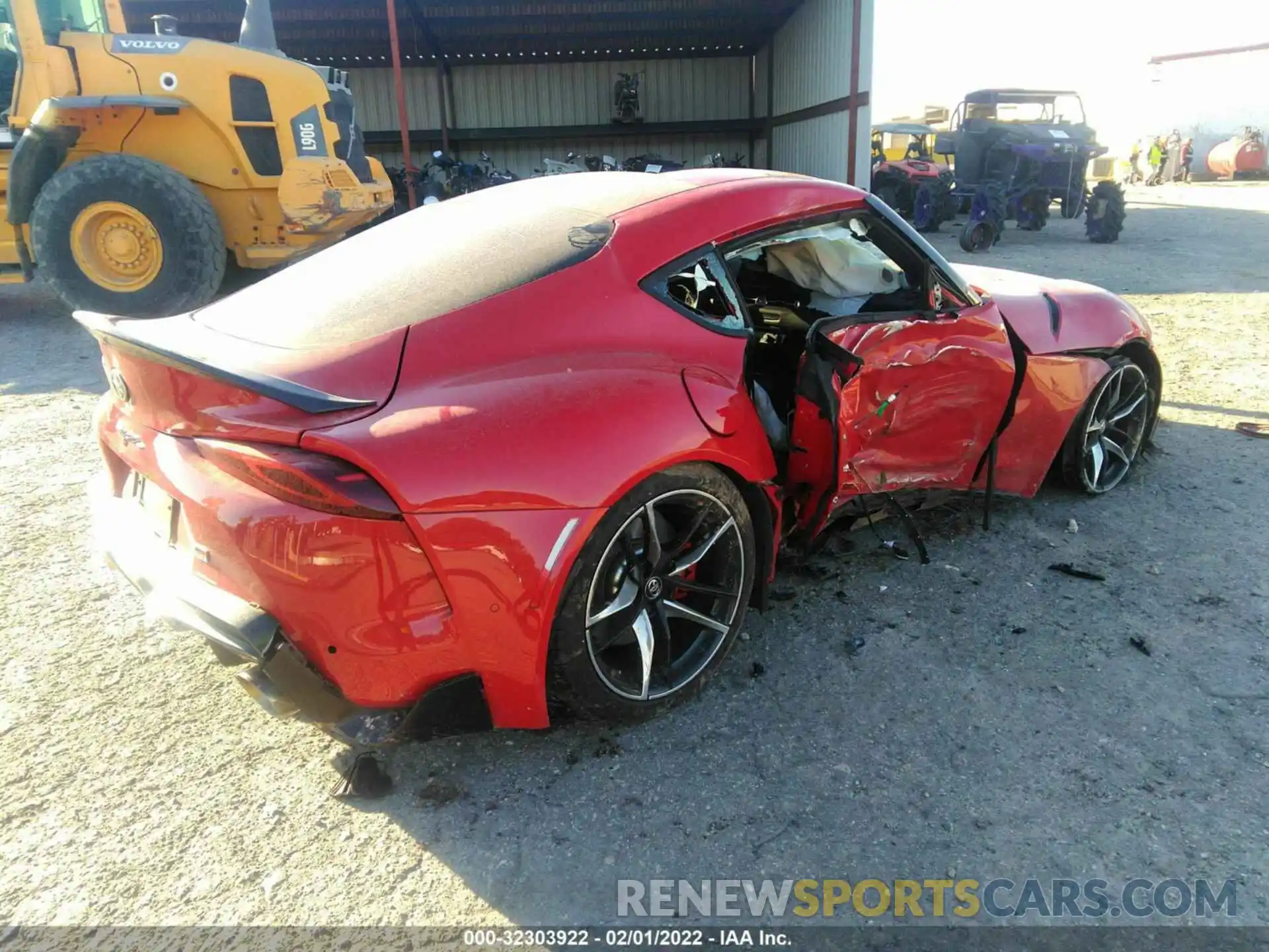 4 Photograph of a damaged car WZ1DB4C08LW027786 TOYOTA GR SUPRA 2020