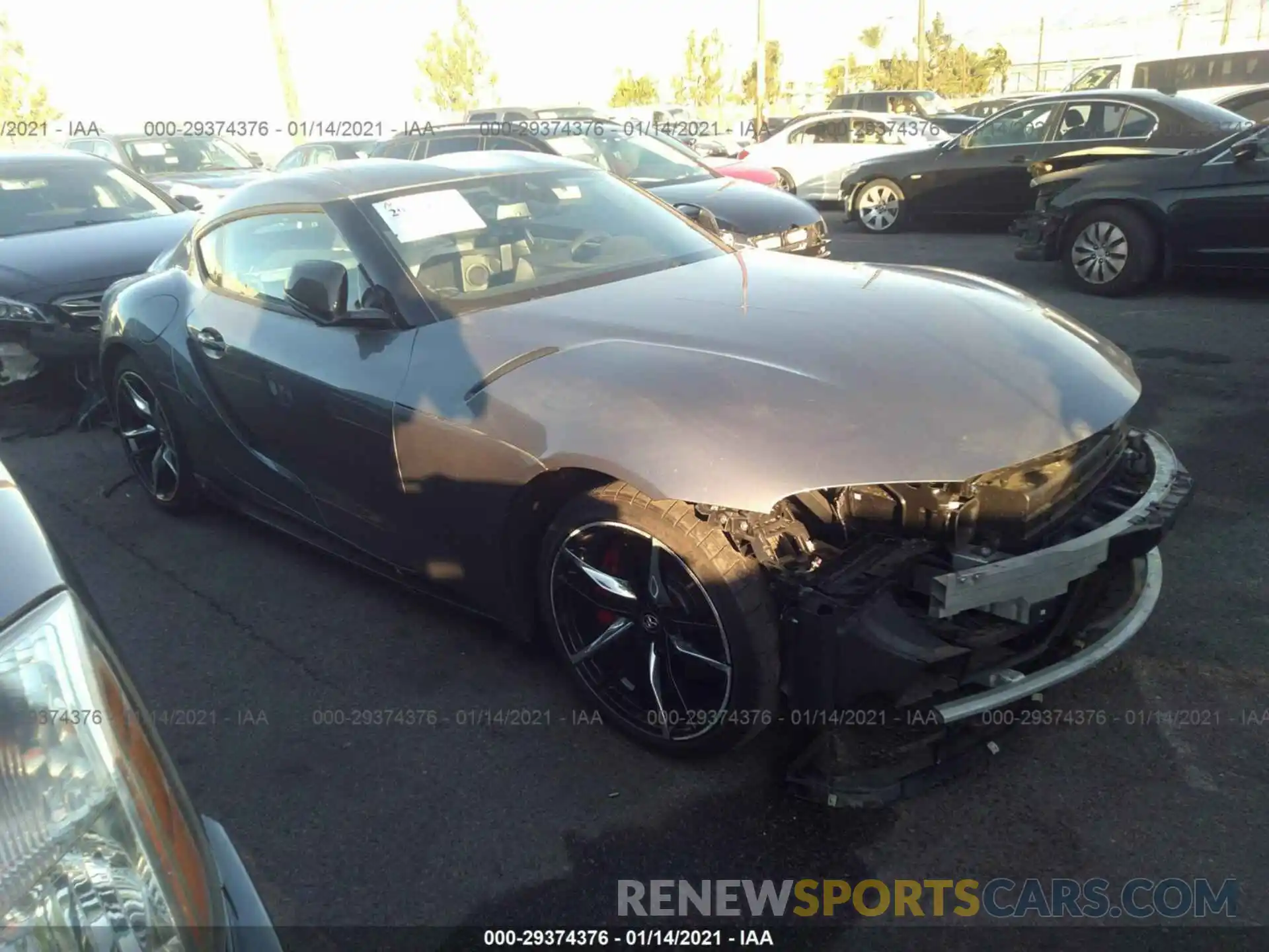 1 Photograph of a damaged car WZ1DB4C08LW031417 TOYOTA GR SUPRA 2020