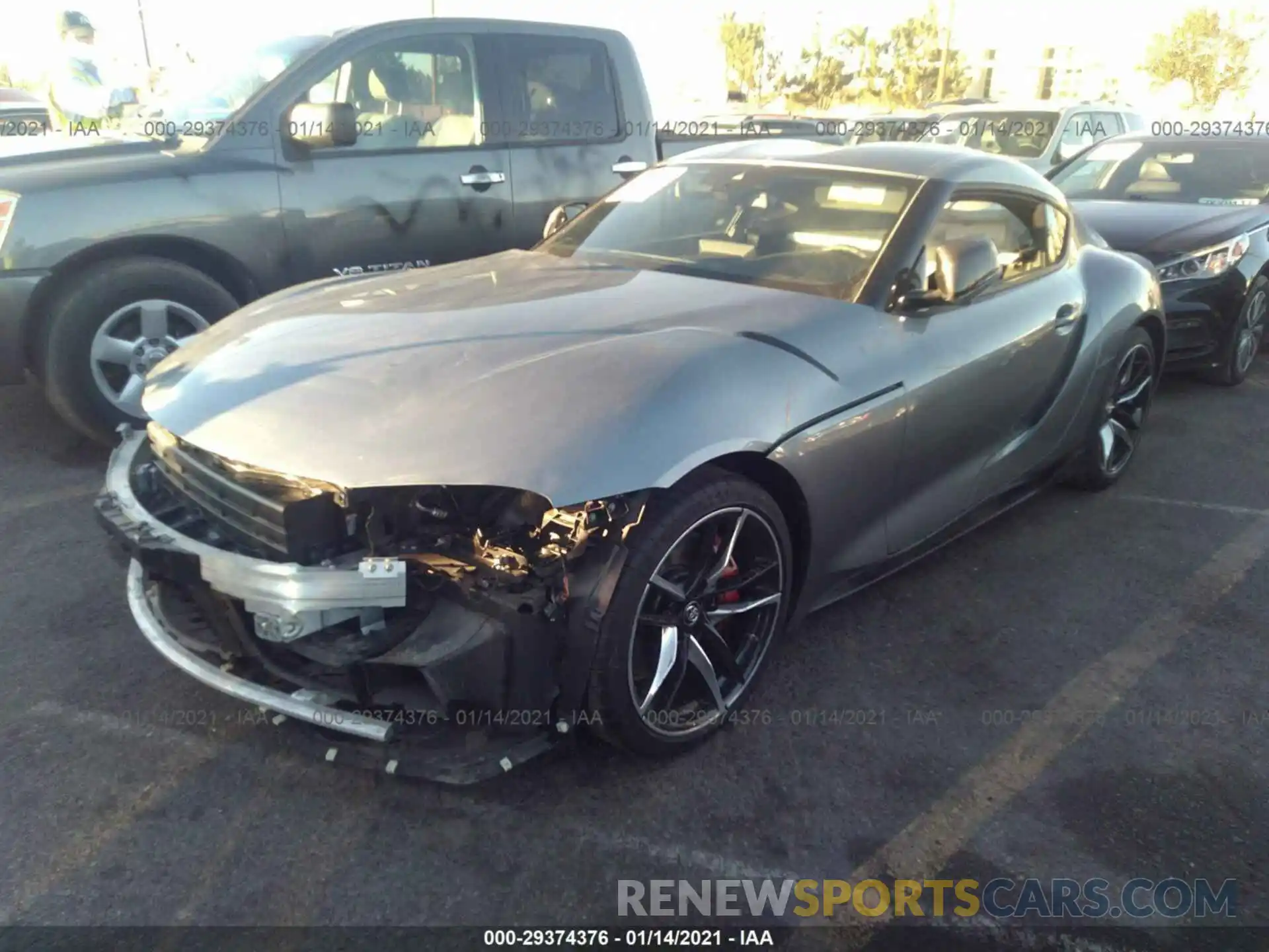 2 Photograph of a damaged car WZ1DB4C08LW031417 TOYOTA GR SUPRA 2020