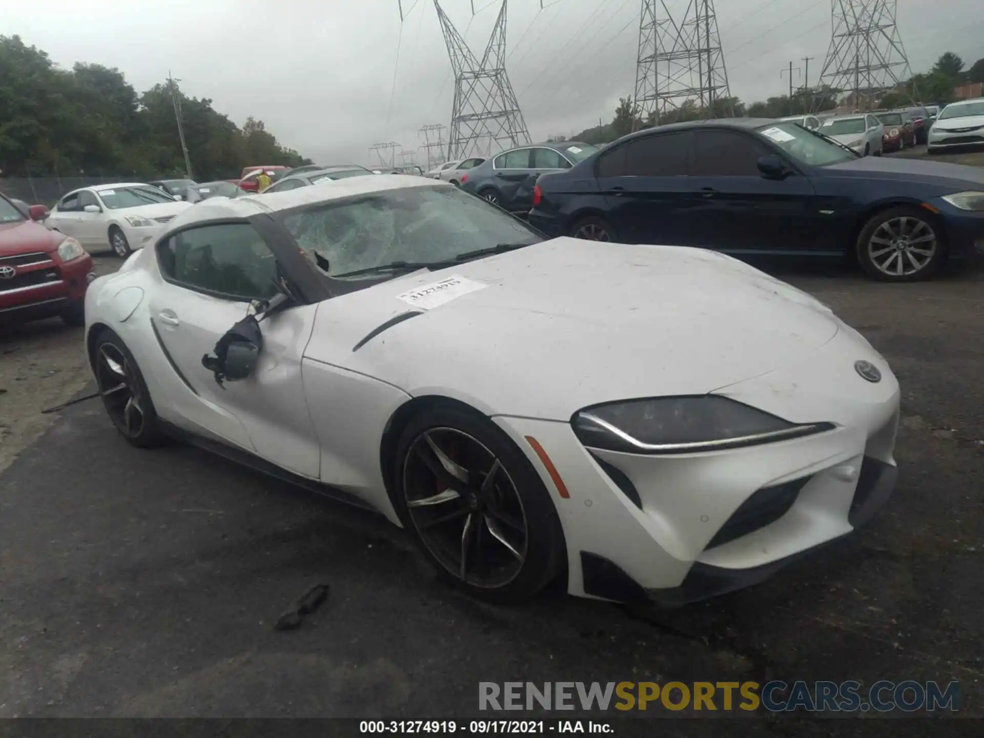 1 Photograph of a damaged car WZ1DB4C08LW031465 TOYOTA GR SUPRA 2020