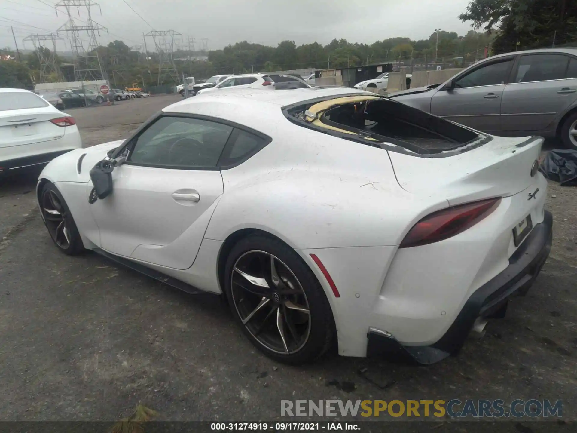 3 Photograph of a damaged car WZ1DB4C08LW031465 TOYOTA GR SUPRA 2020