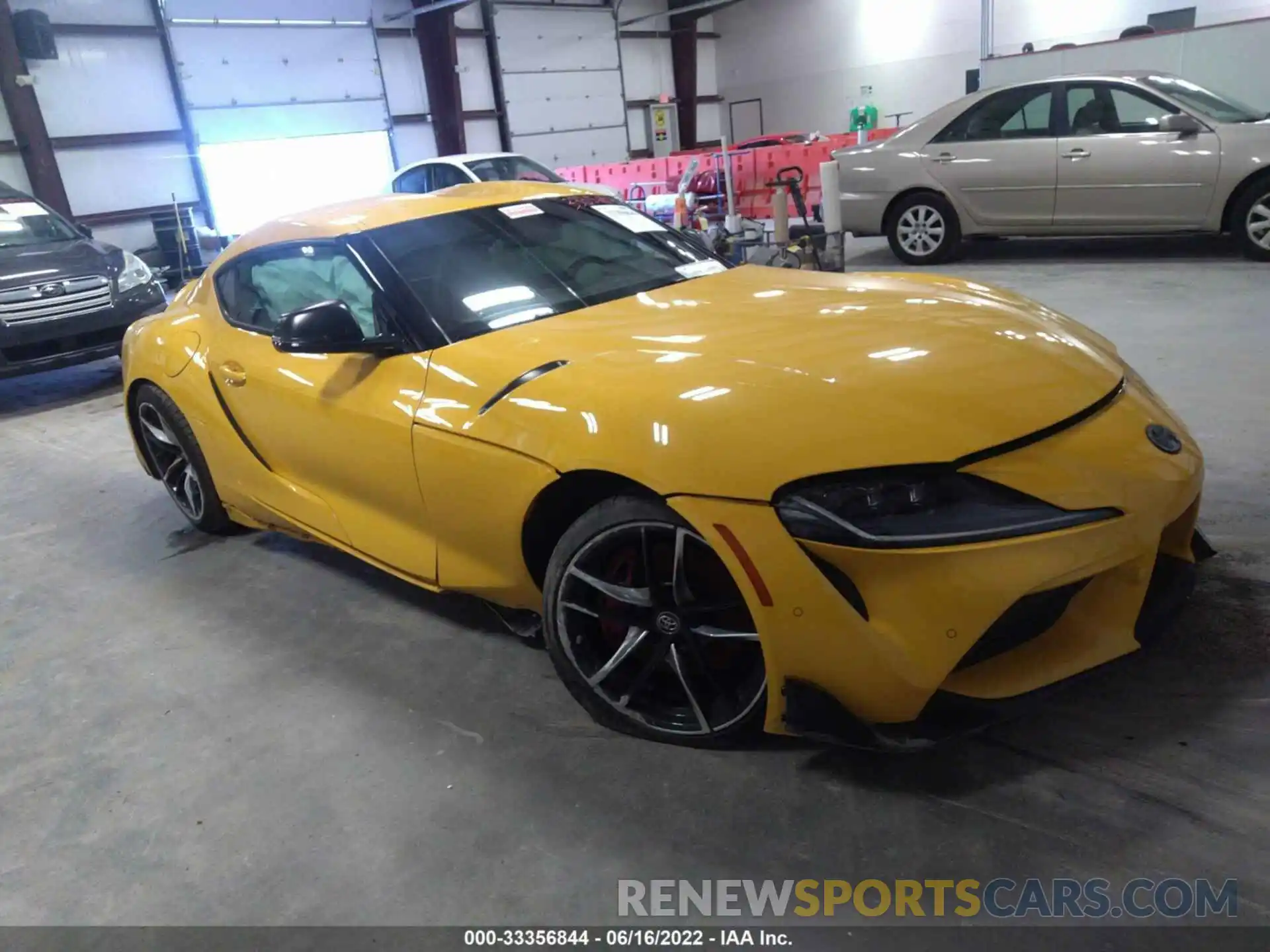 1 Photograph of a damaged car WZ1DB4C08LW031577 TOYOTA GR SUPRA 2020