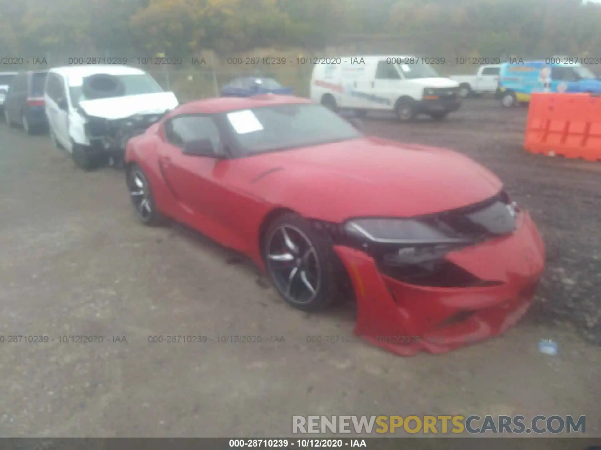 1 Photograph of a damaged car WZ1DB4C09LW024556 TOYOTA GR SUPRA 2020