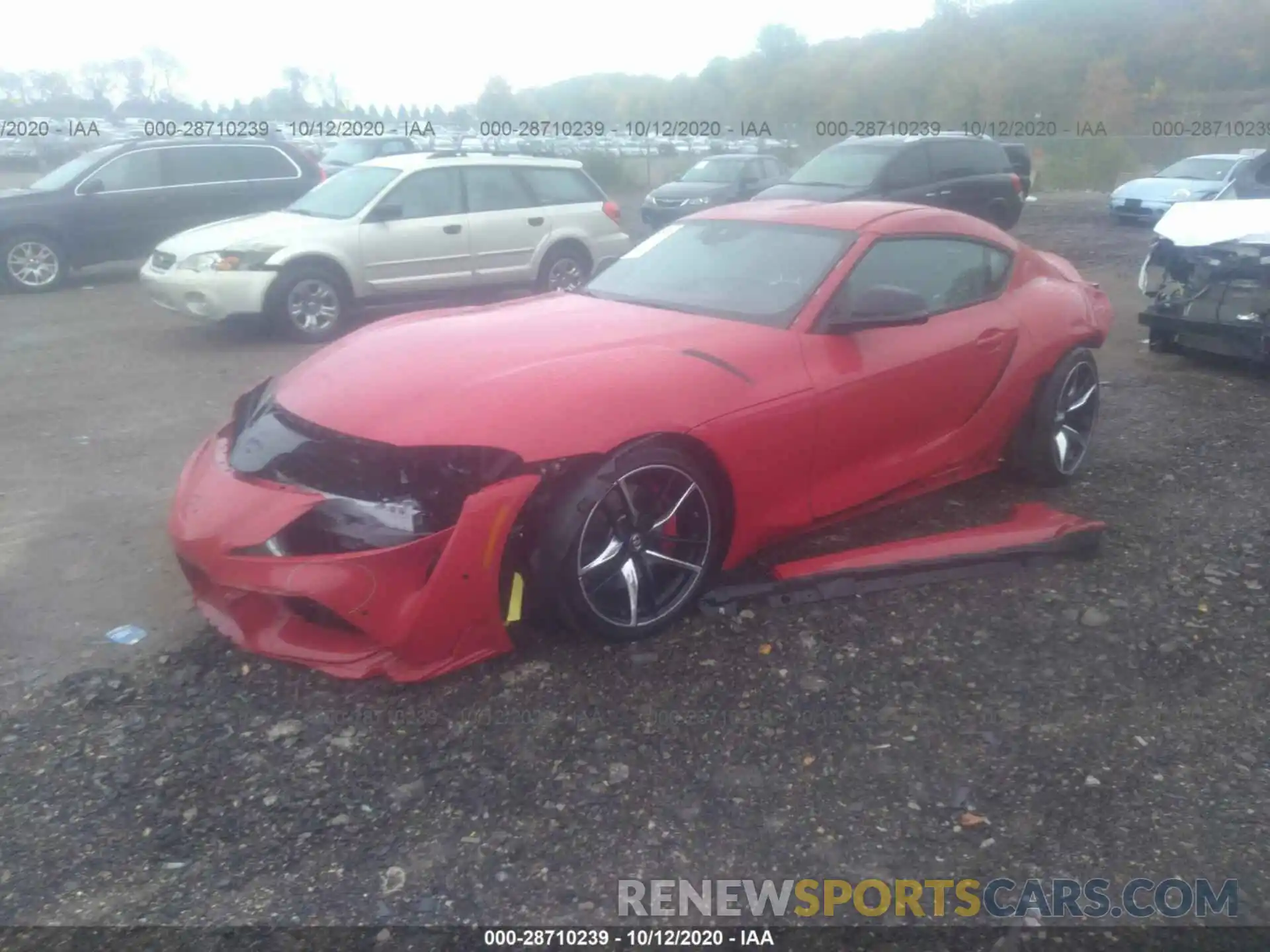 2 Photograph of a damaged car WZ1DB4C09LW024556 TOYOTA GR SUPRA 2020