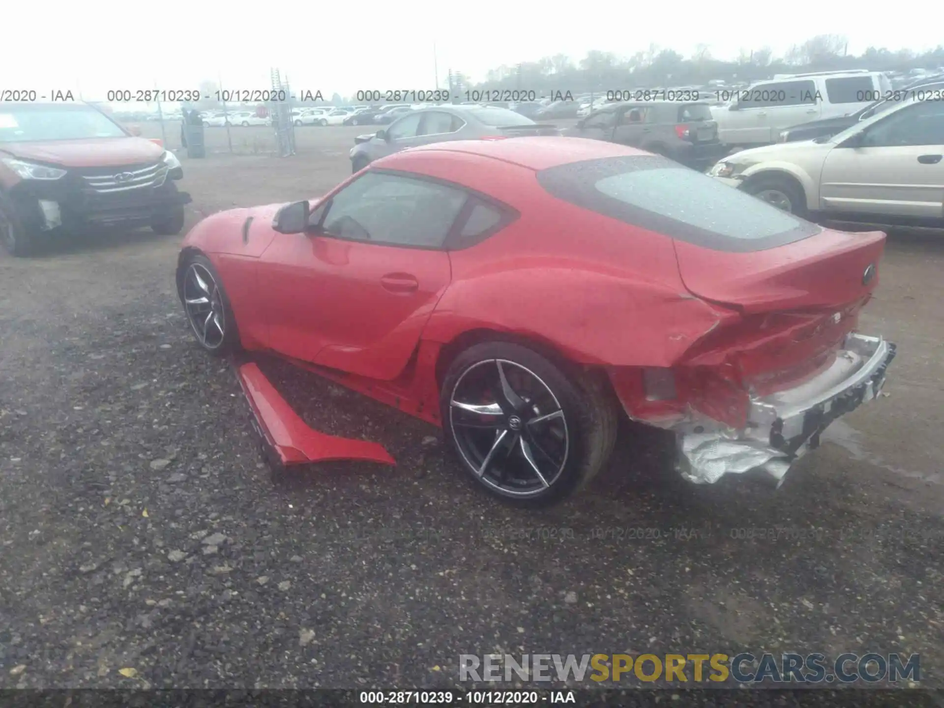 3 Photograph of a damaged car WZ1DB4C09LW024556 TOYOTA GR SUPRA 2020