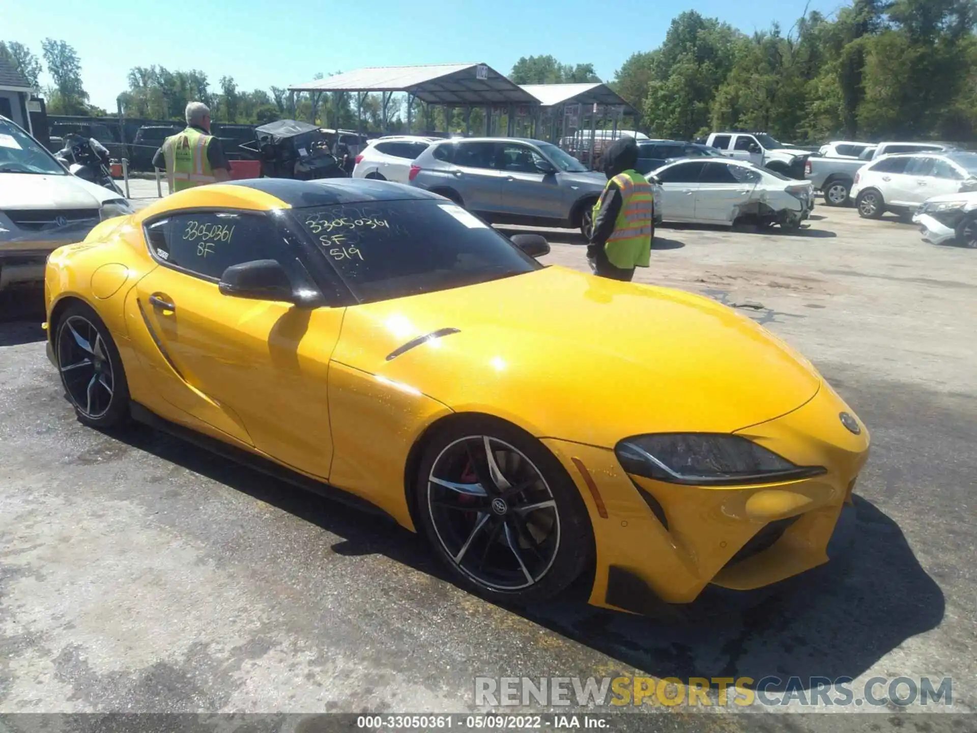 1 Photograph of a damaged car WZ1DB4C09LW026209 TOYOTA GR SUPRA 2020