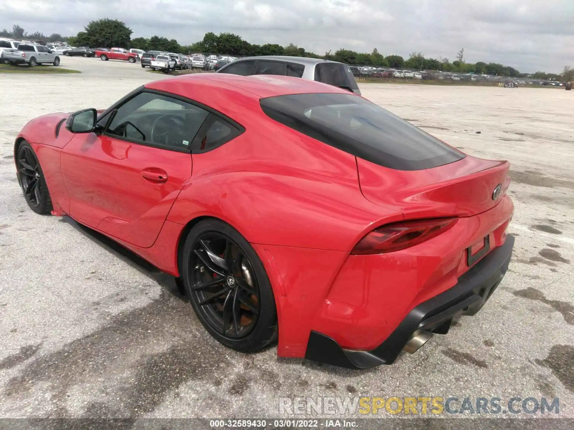 3 Photograph of a damaged car WZ1DB4C09LW028235 TOYOTA GR SUPRA 2020