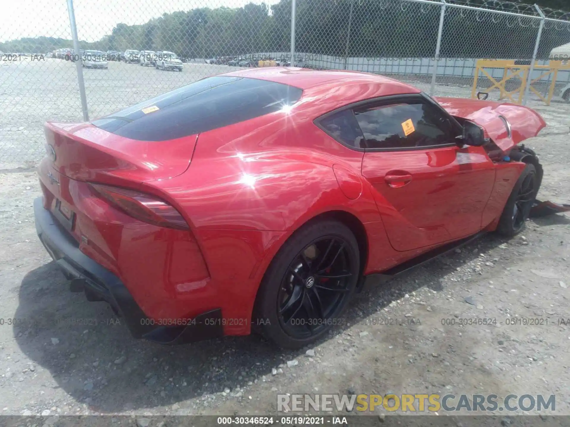 4 Photograph of a damaged car WZ1DB4C0XLW022346 TOYOTA GR SUPRA 2020