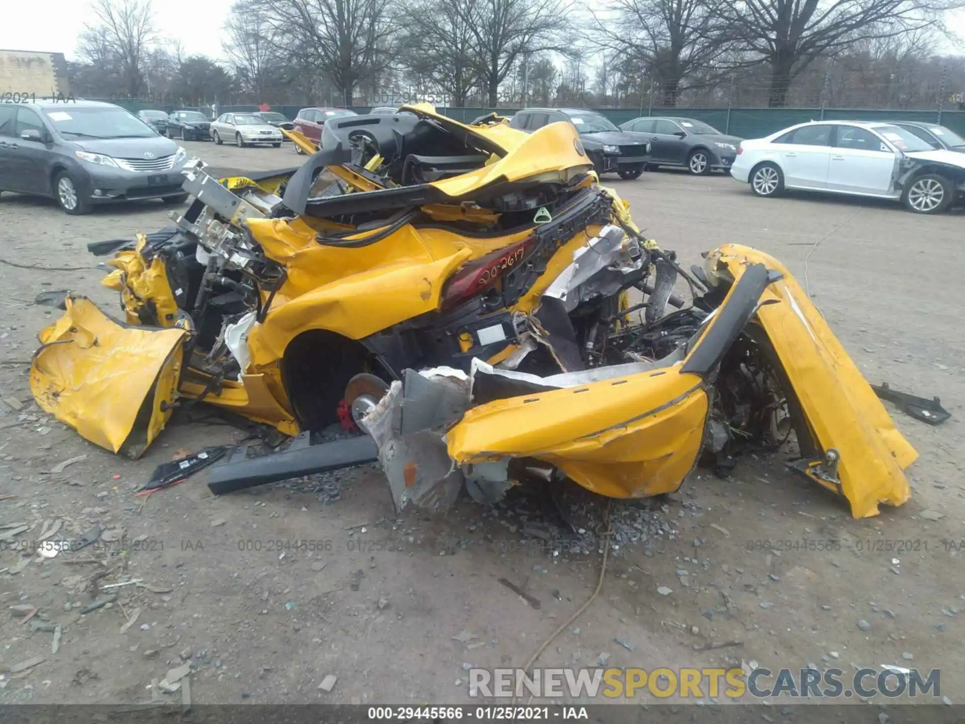 3 Photograph of a damaged car WZ1DB4C0XLW023710 TOYOTA GR SUPRA 2020
