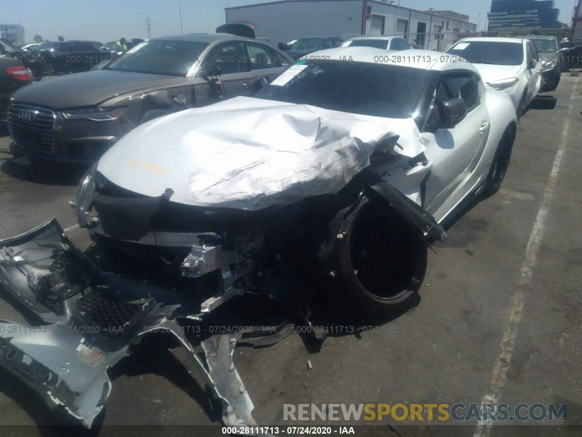 2 Photograph of a damaged car WZ1DB4C0XLW025022 TOYOTA GR SUPRA 2020