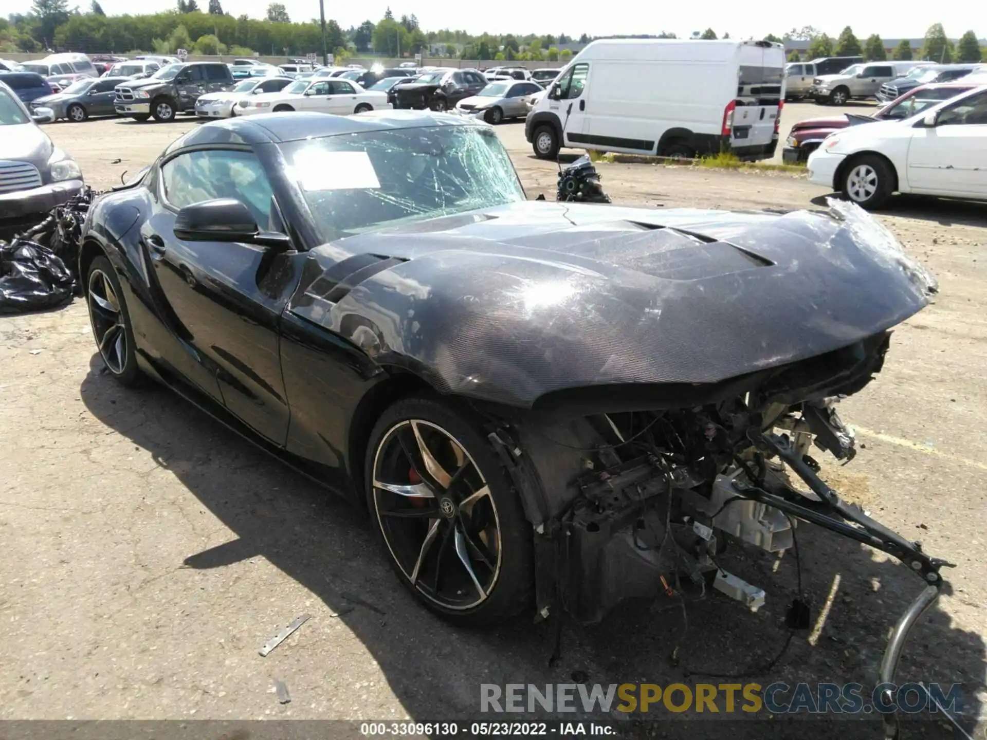 1 Photograph of a damaged car WZ1DB4C0XLW025084 TOYOTA GR SUPRA 2020